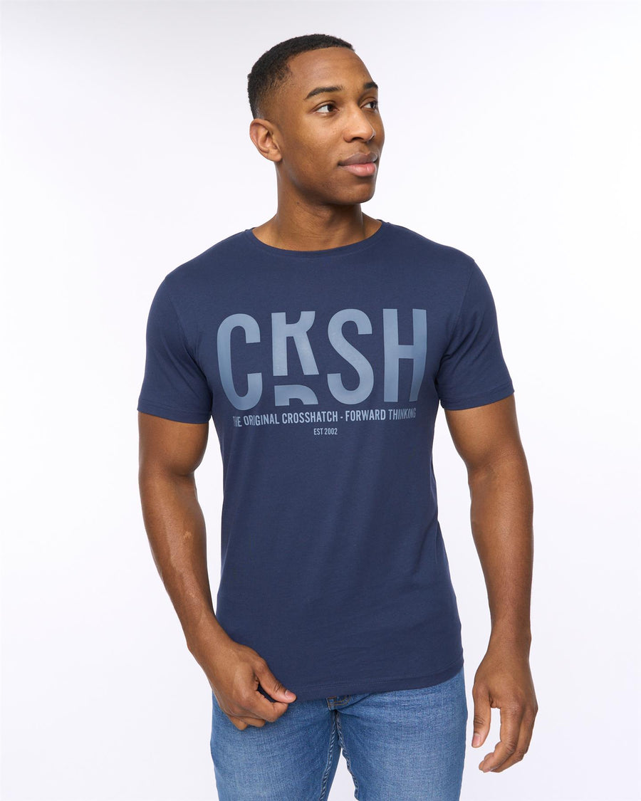 Mens Solari T-Shirt Navy