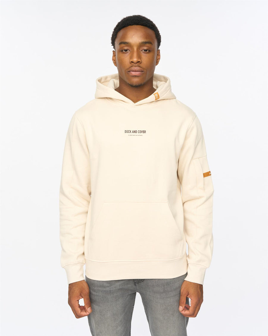 Mens Brammers V2 Hoodie Off White