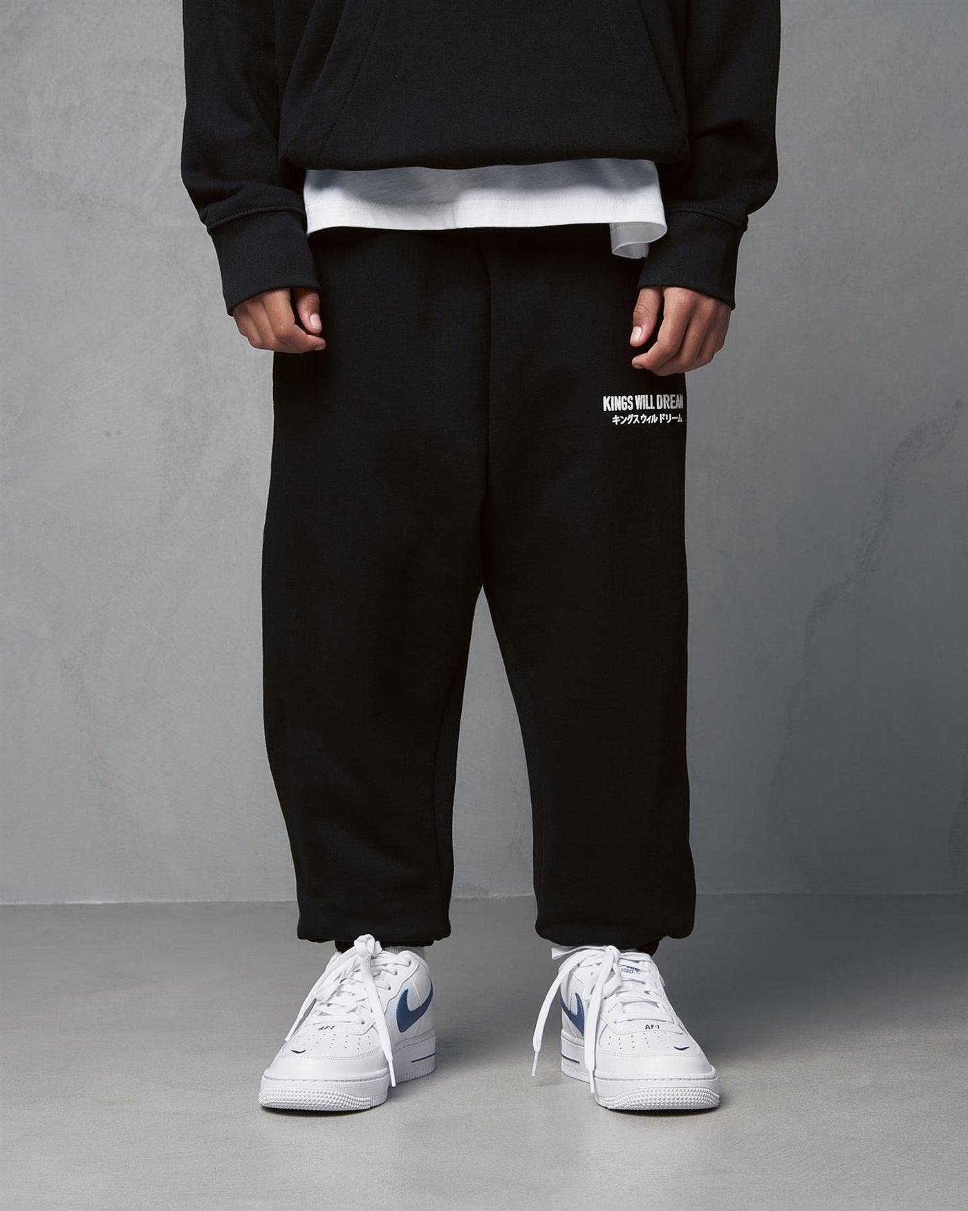 Kids Boys Studio King Joggers Black