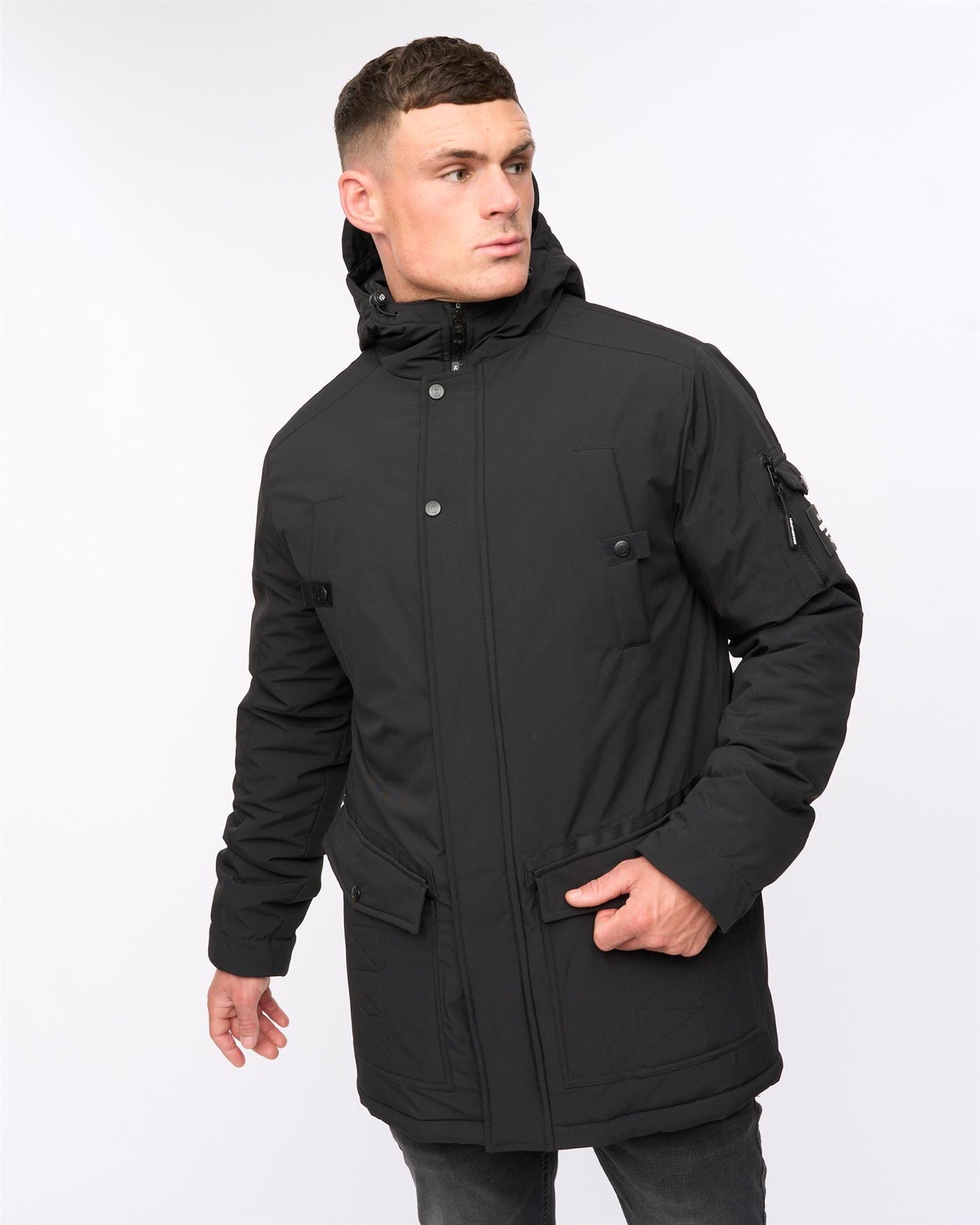 Mens Legender Parka Black