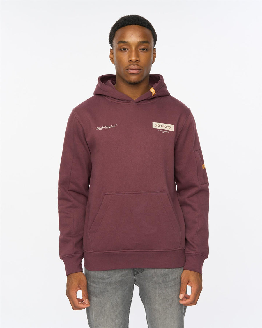 Mens Marsak V2 Hoodie Raisin