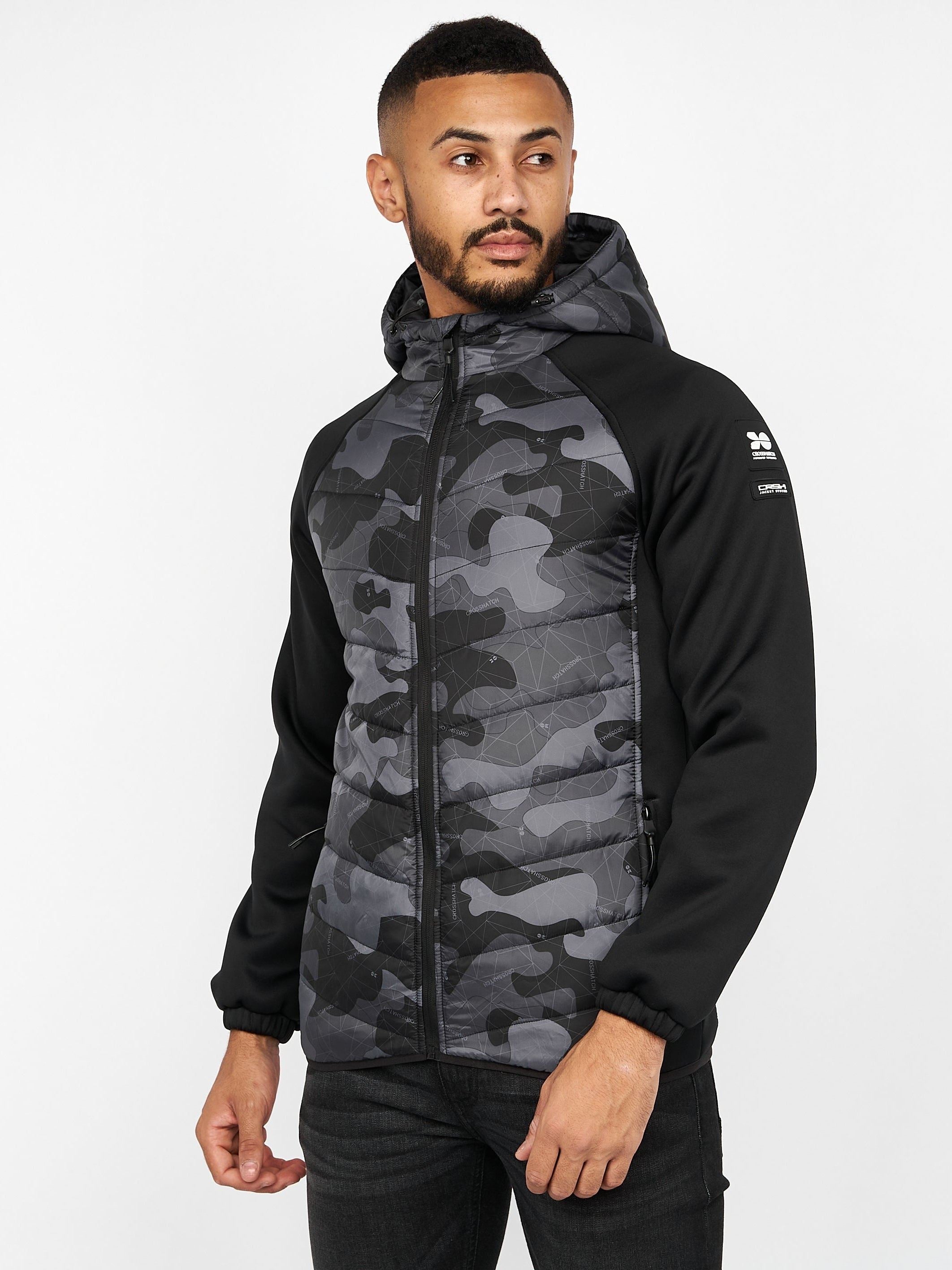 Mens Jamilar Jacket Dark Camo