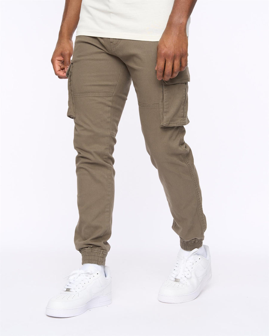 Mens Frentons Cargo Pants Khaki
