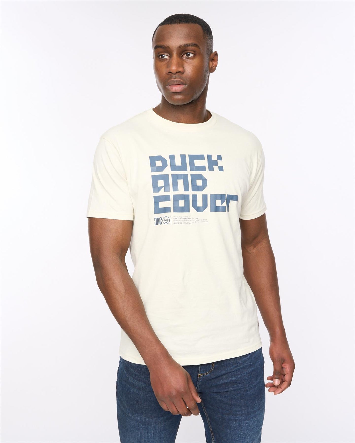 Mens Bloxx T-Shirt Off White