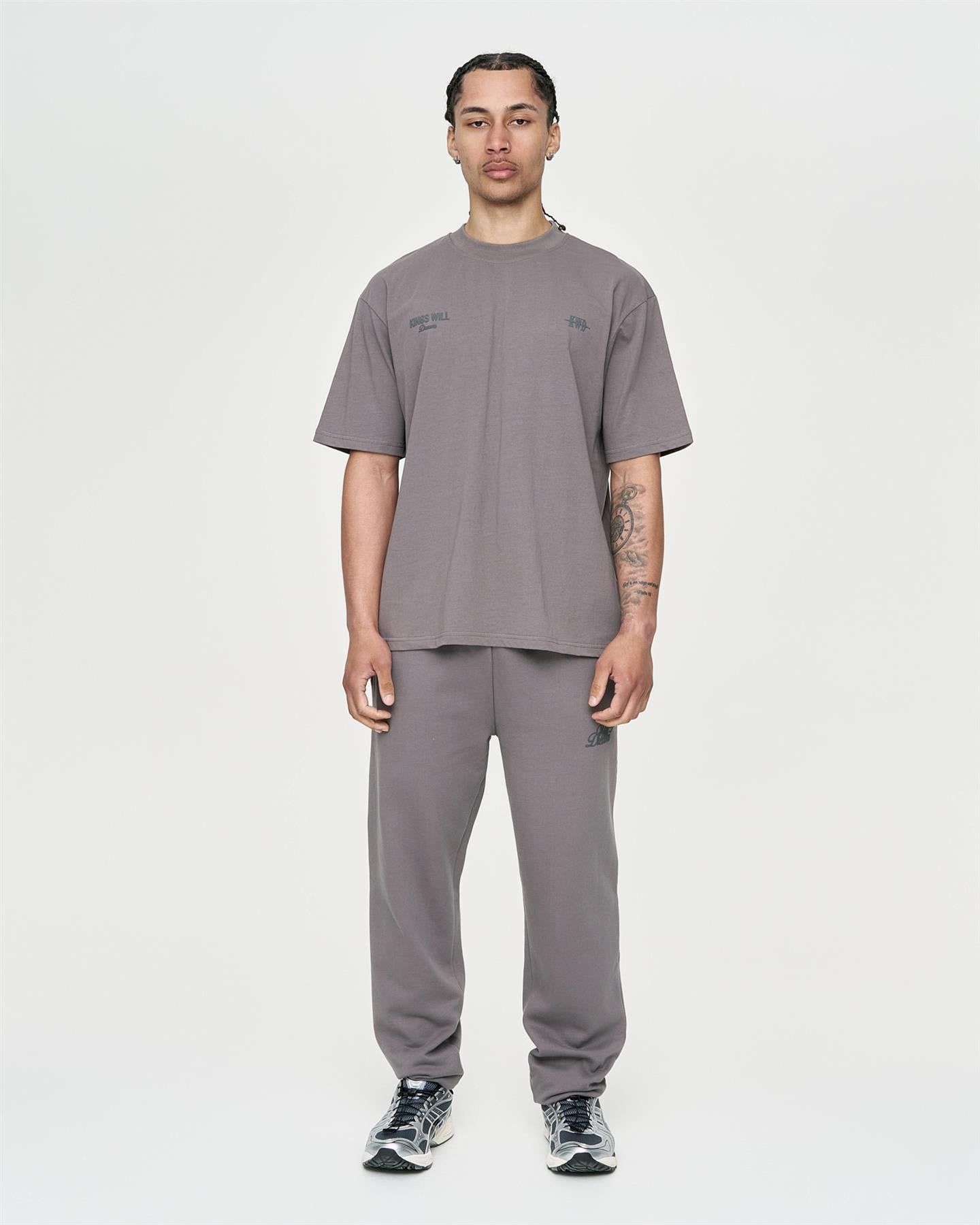 Mens Studio Garment District T-Shirt Grey