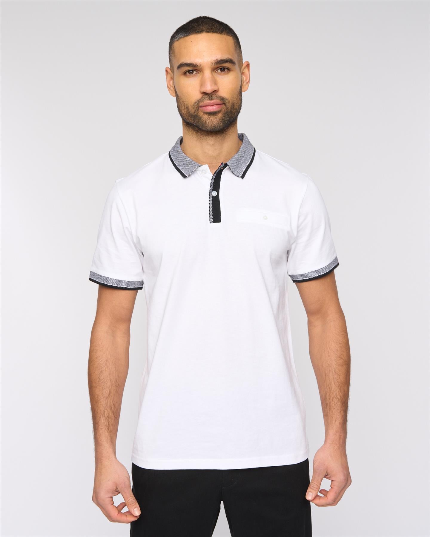 Mens Eastbrook Polo White