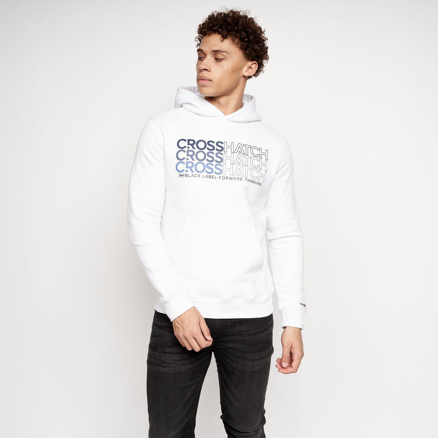 Mens Englow Hoodie 2pk Black/White