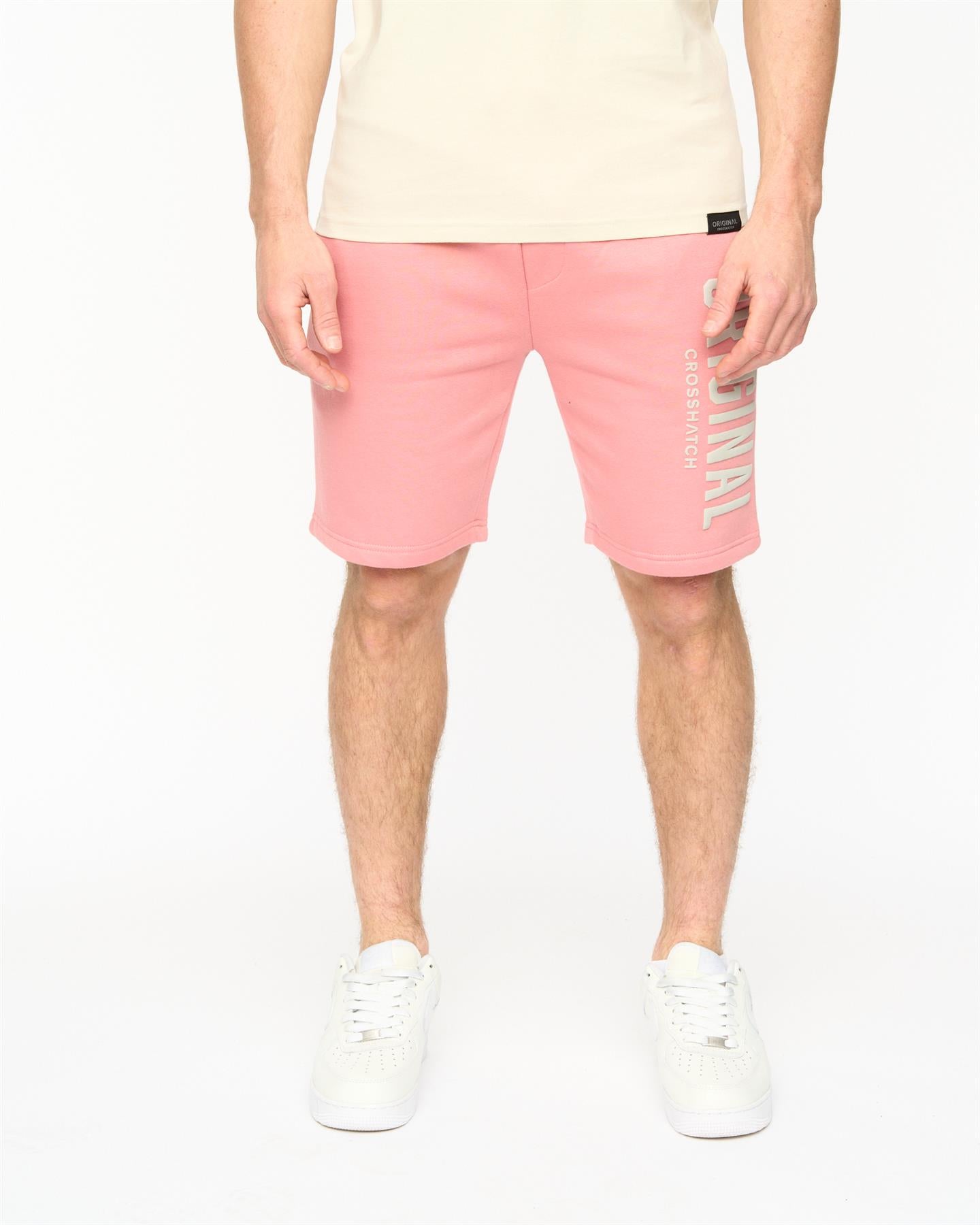Mens Kensby Jog Shorts Pink