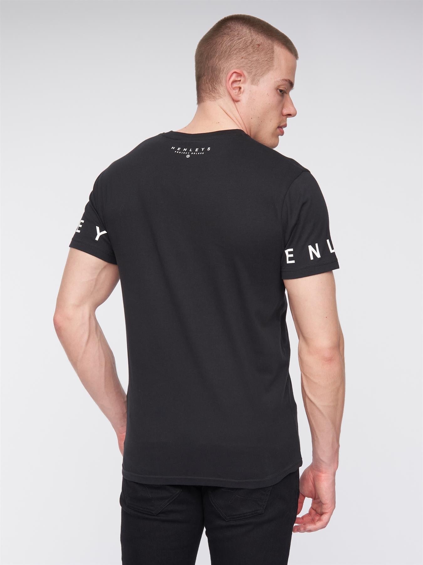 Mens Henflare T-Shirt Black