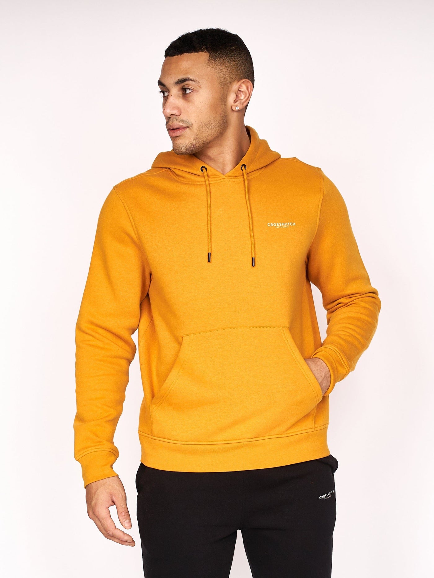 Mens Traymax Hoodie 2pk Navy/Mustard