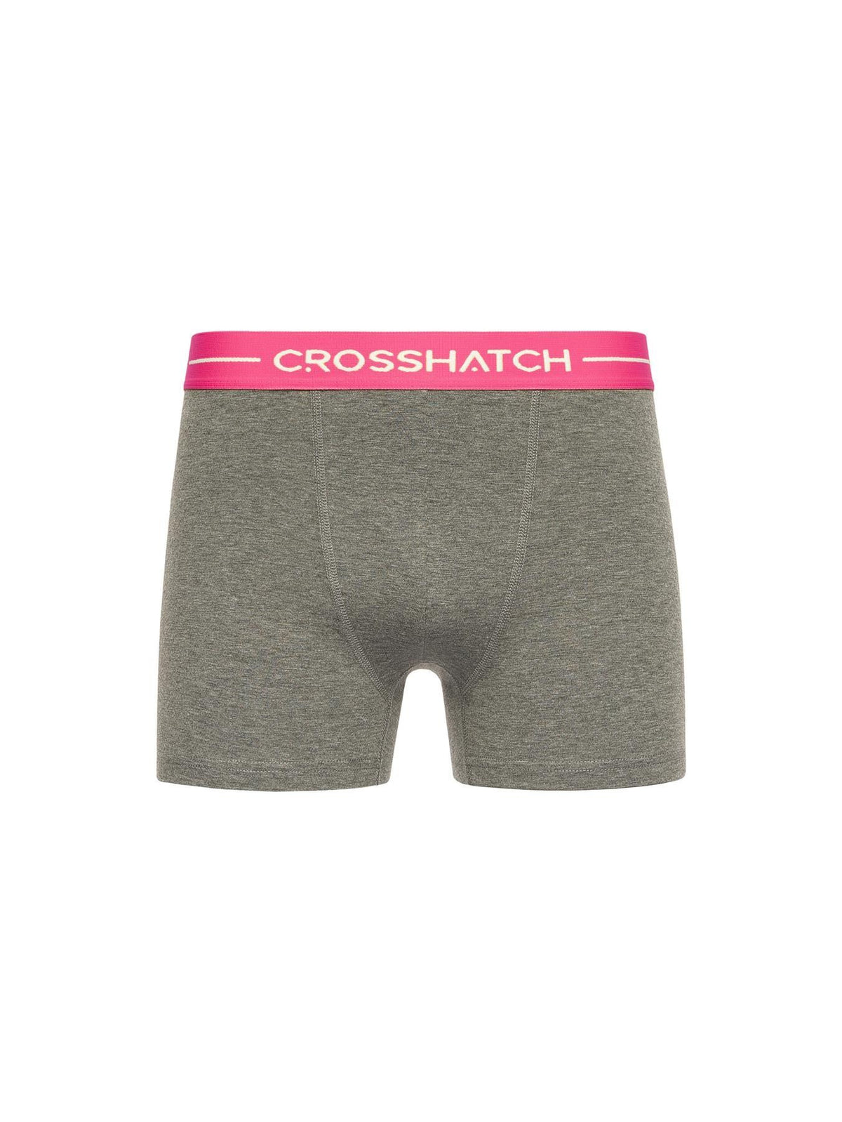 Mens Astral Bright Boxers 5pk Charcoal Marl