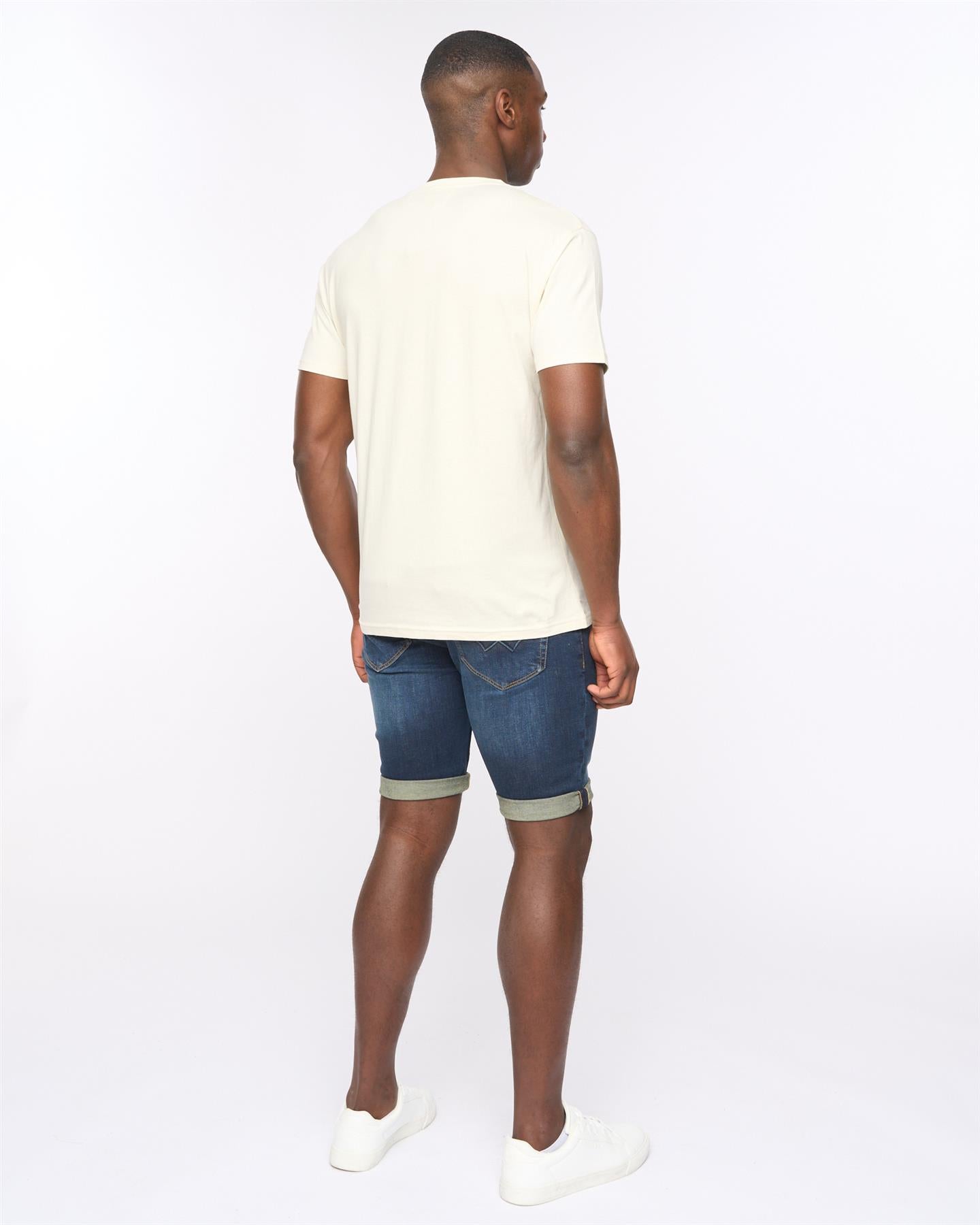 Mens Hexocamo T-Shirt Off White