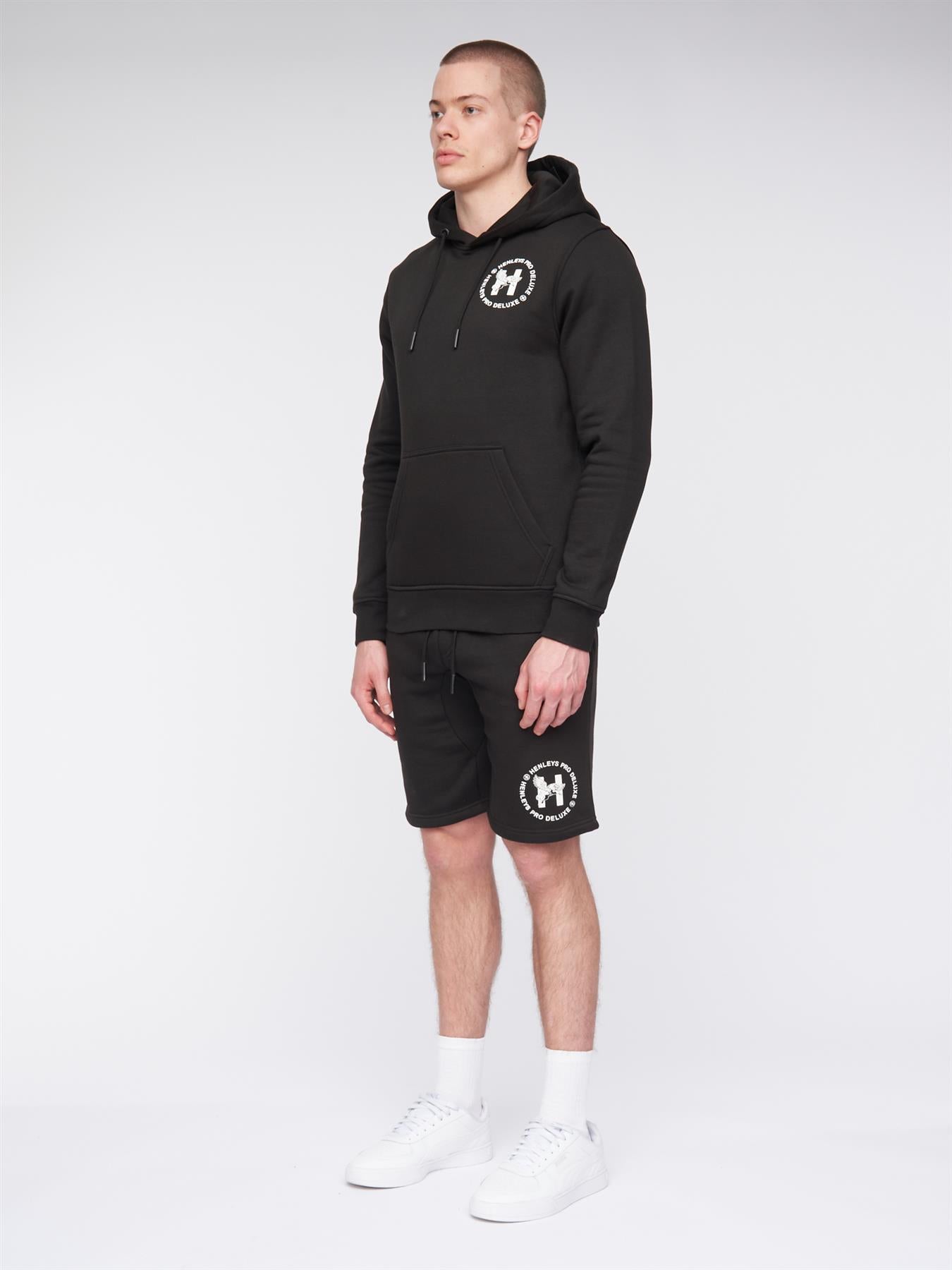 Mens Metafone Hoodie Black