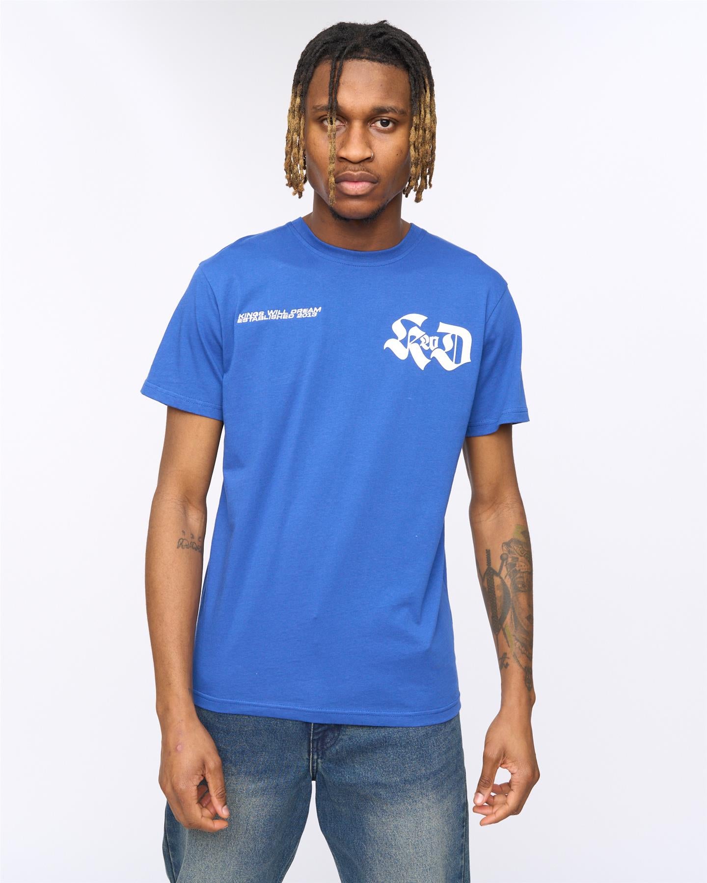 Mens Cartellio T-Shirt Blue