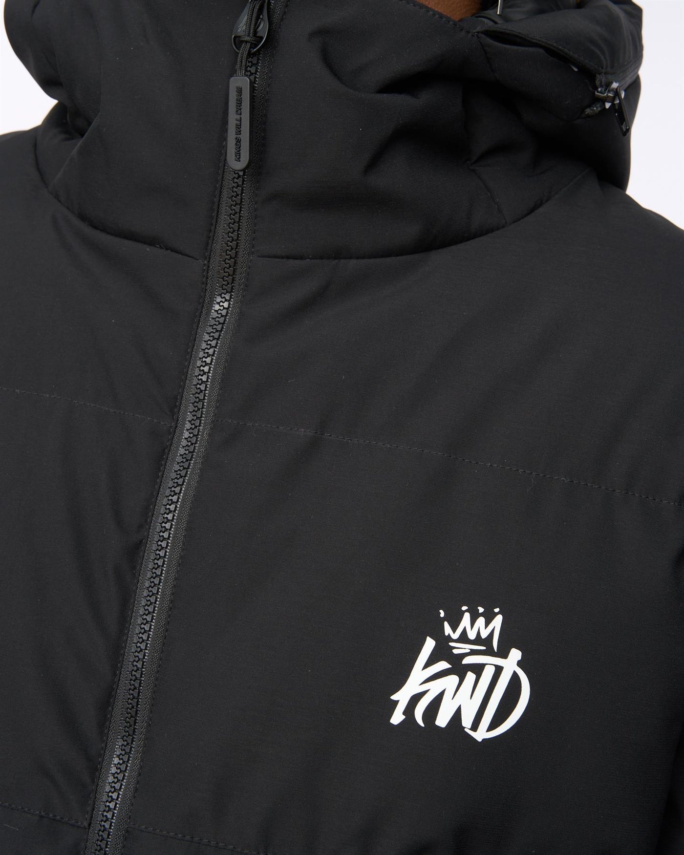 Mens Nahjo Puffer Jacket Black