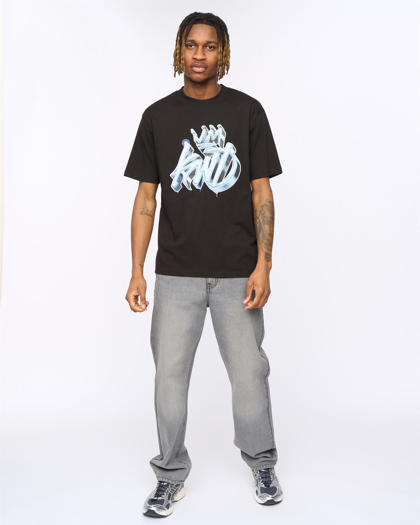 Mens Dimenshed T-Shirt Black