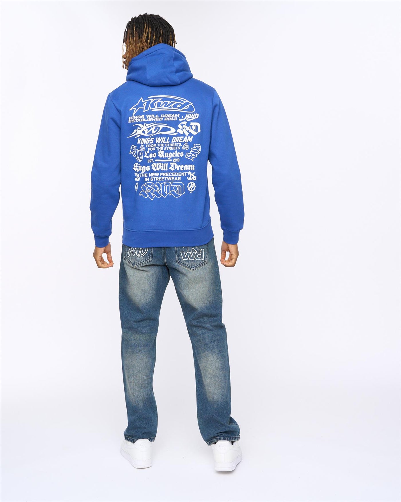 Mens Cartellio Hoodie Blue