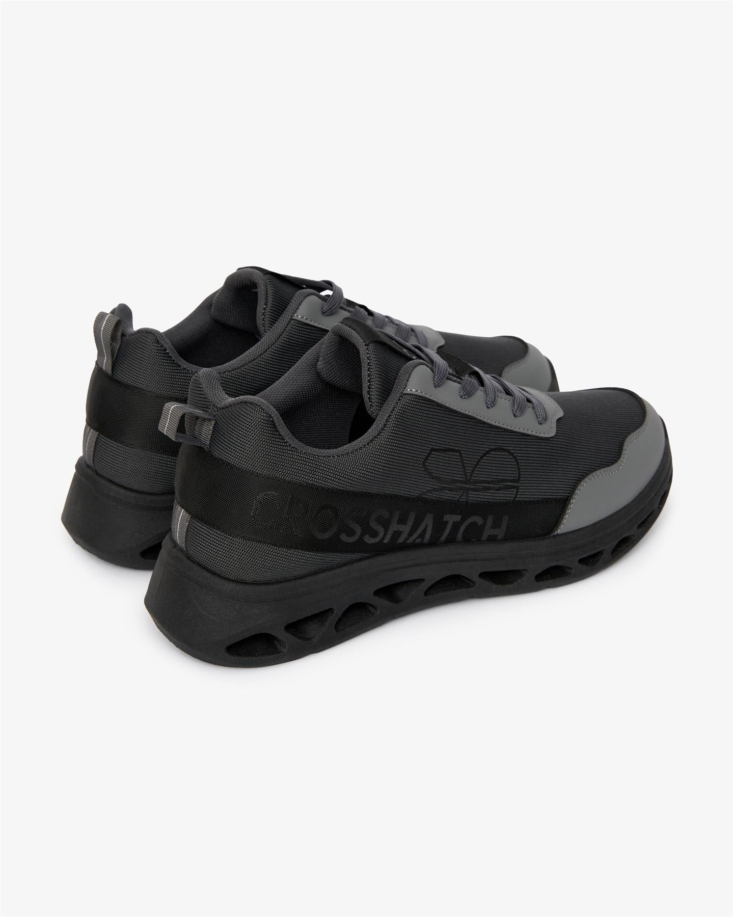 Mens Jesmond Trainers Grey/White