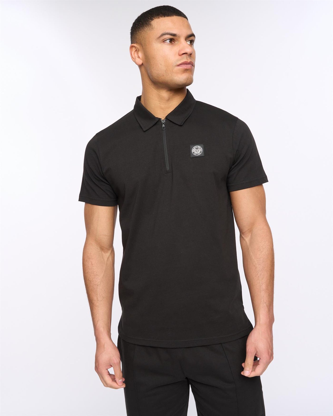 Mens Henychill Polo/Shorts Set Black