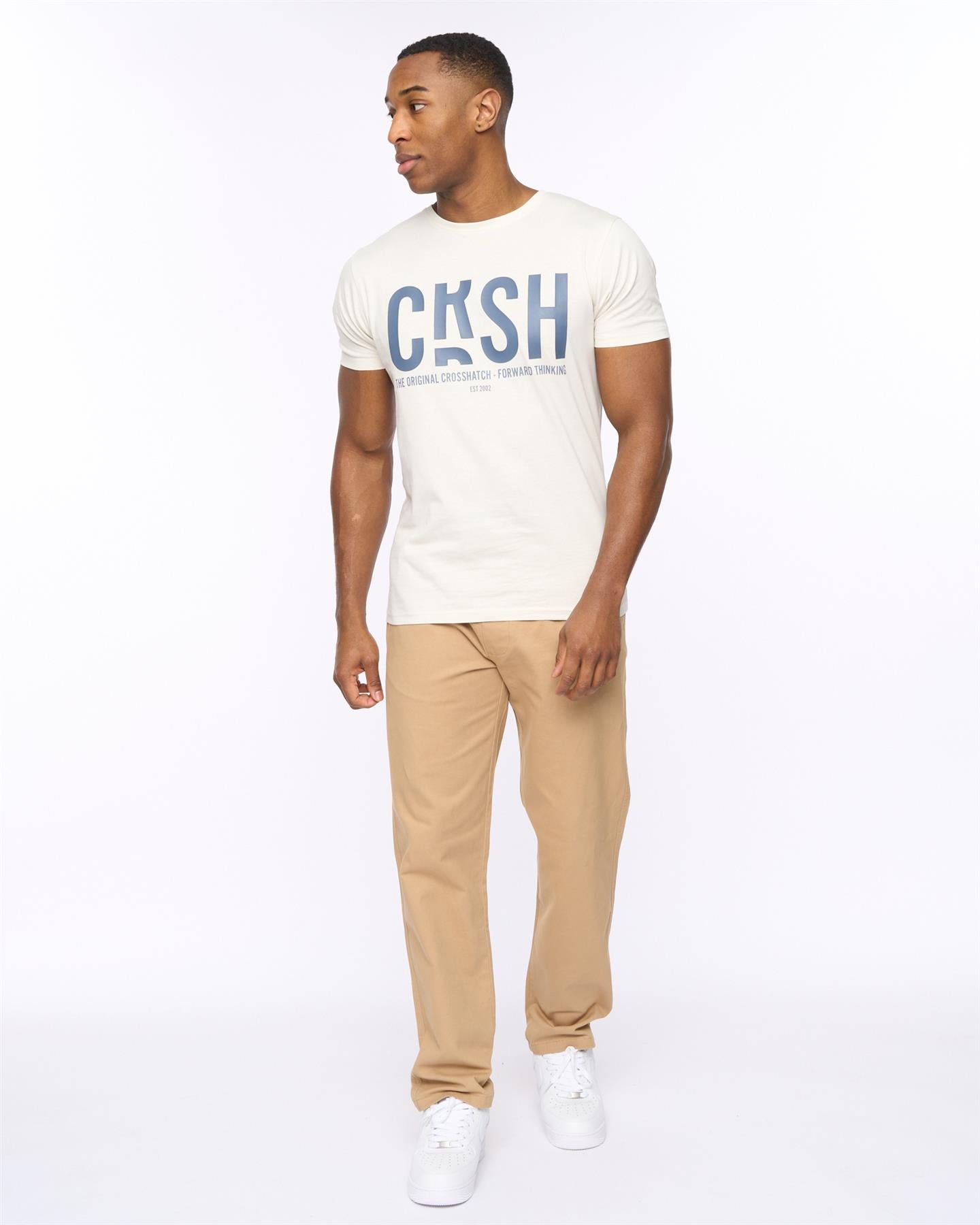 Mens Blansmoore Trousers Stone