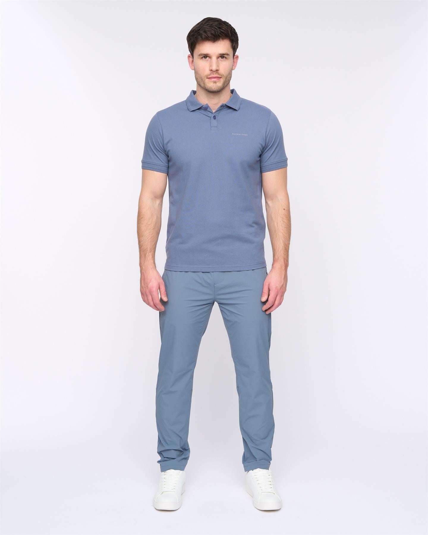 Mens Limatar Polo Light Denim