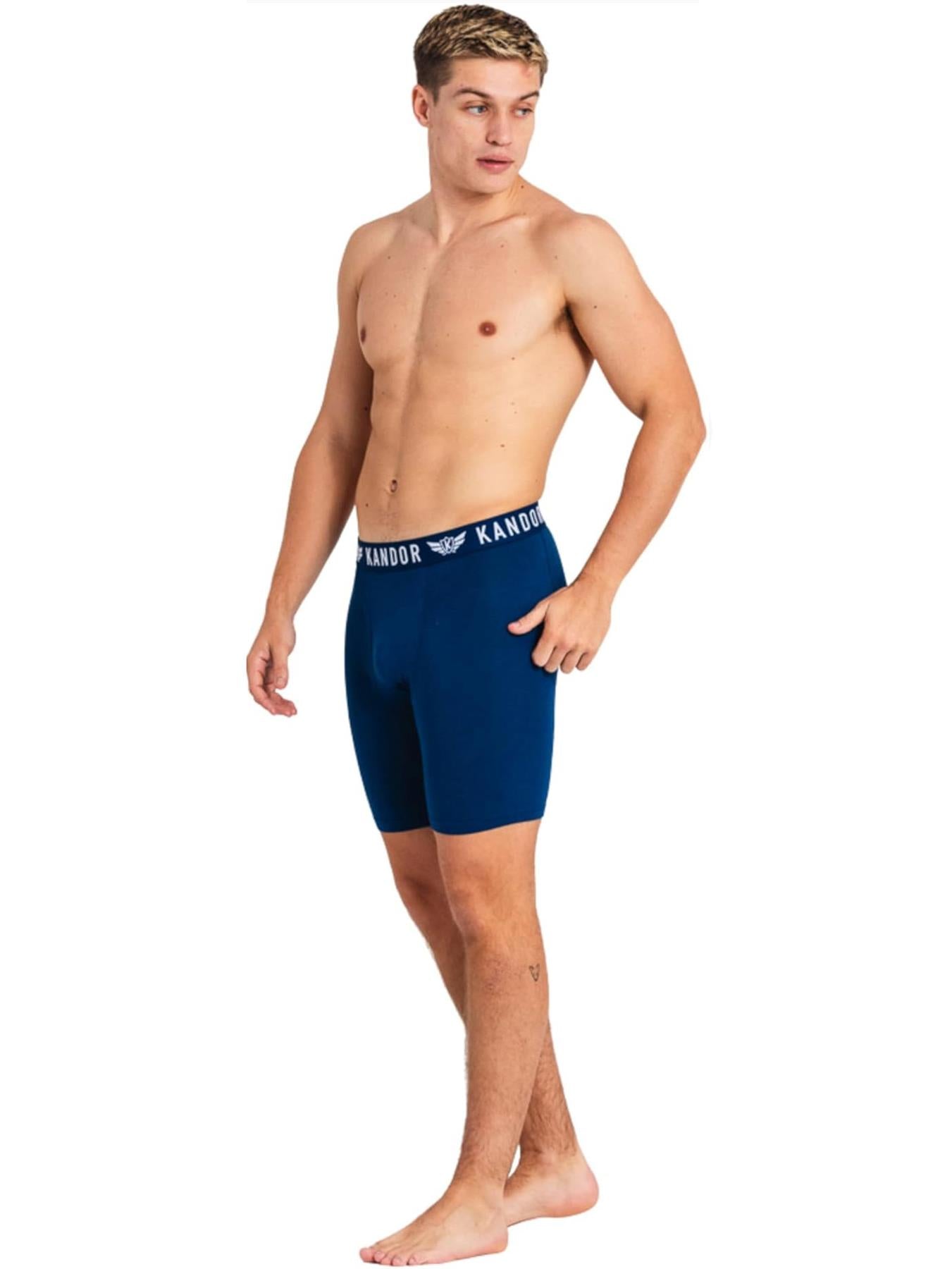 Men's Bambuso Boxers 3pk Blue/Red