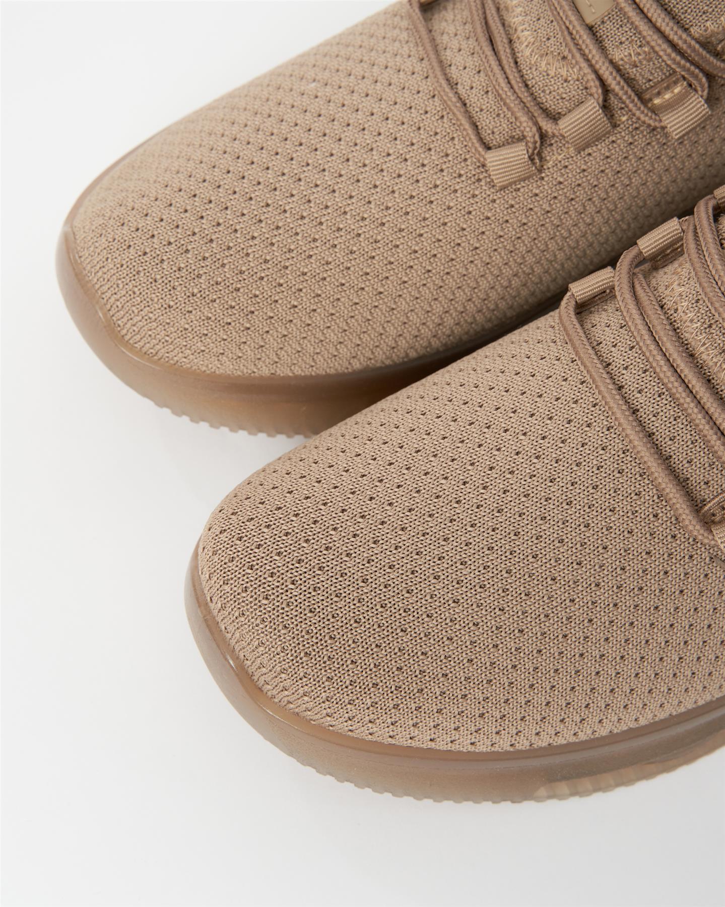Mens Matfen Flyknit Trainers Sand