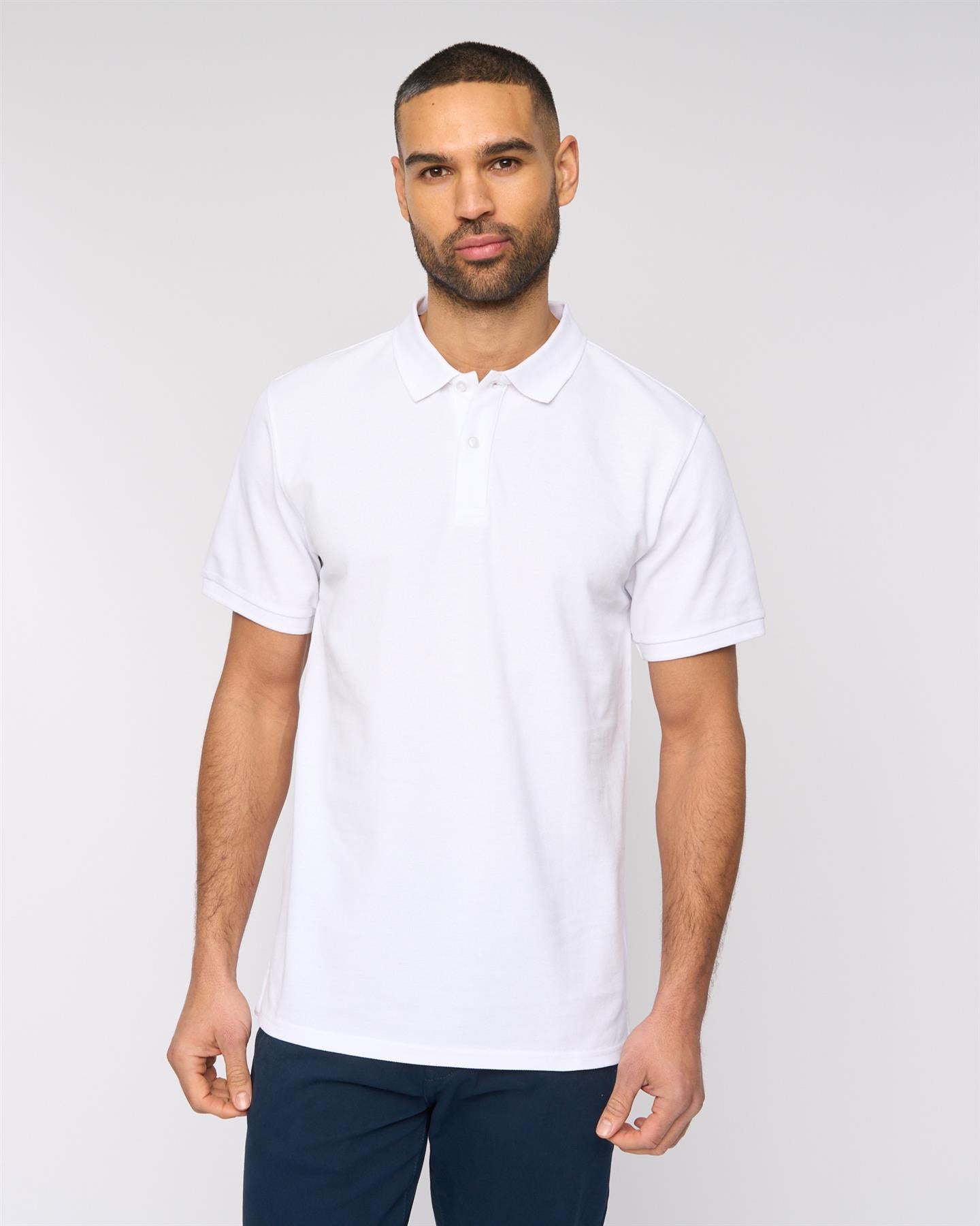 Mens Morwell Polo White