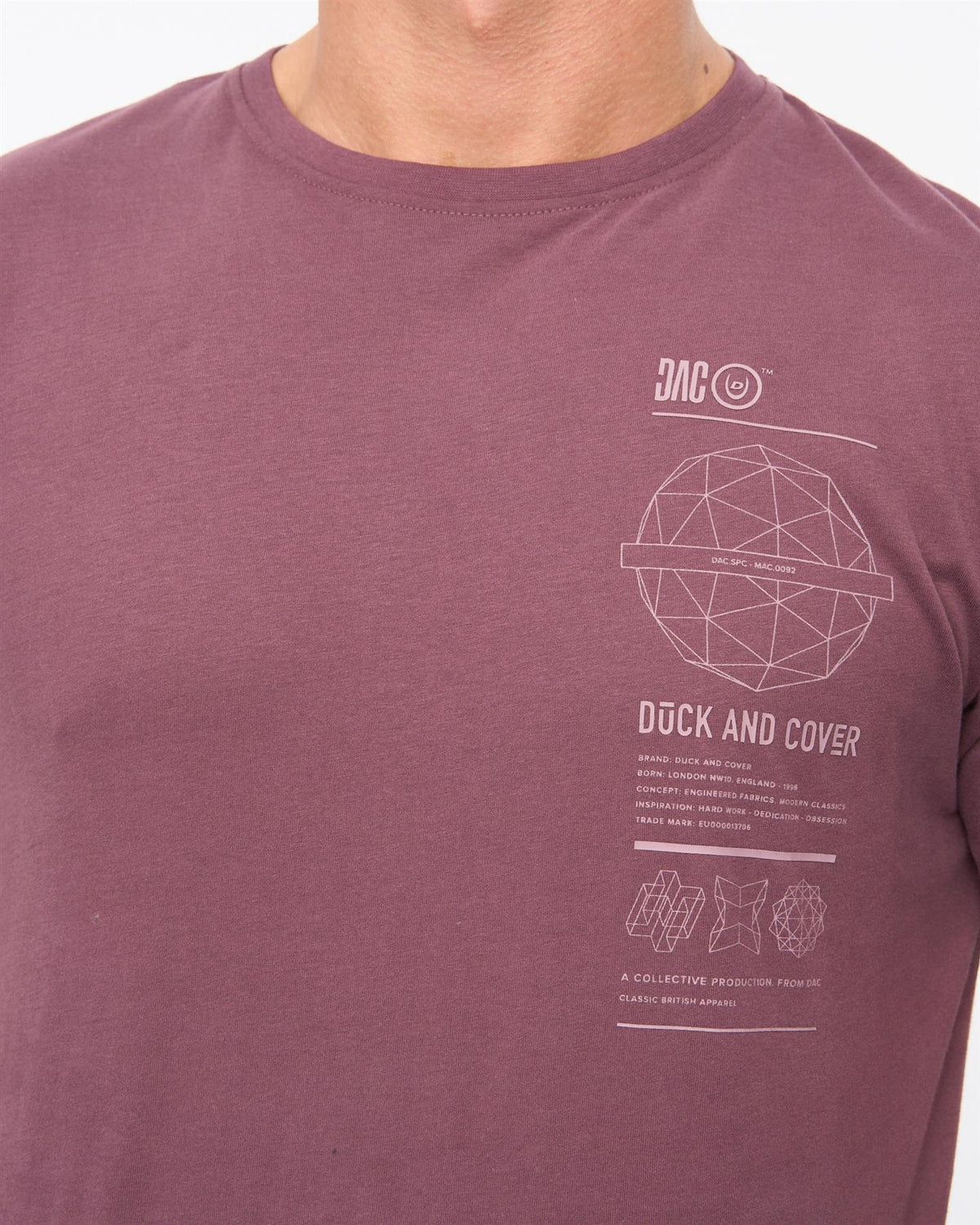 Mens Ashland T-Shirt Raisin