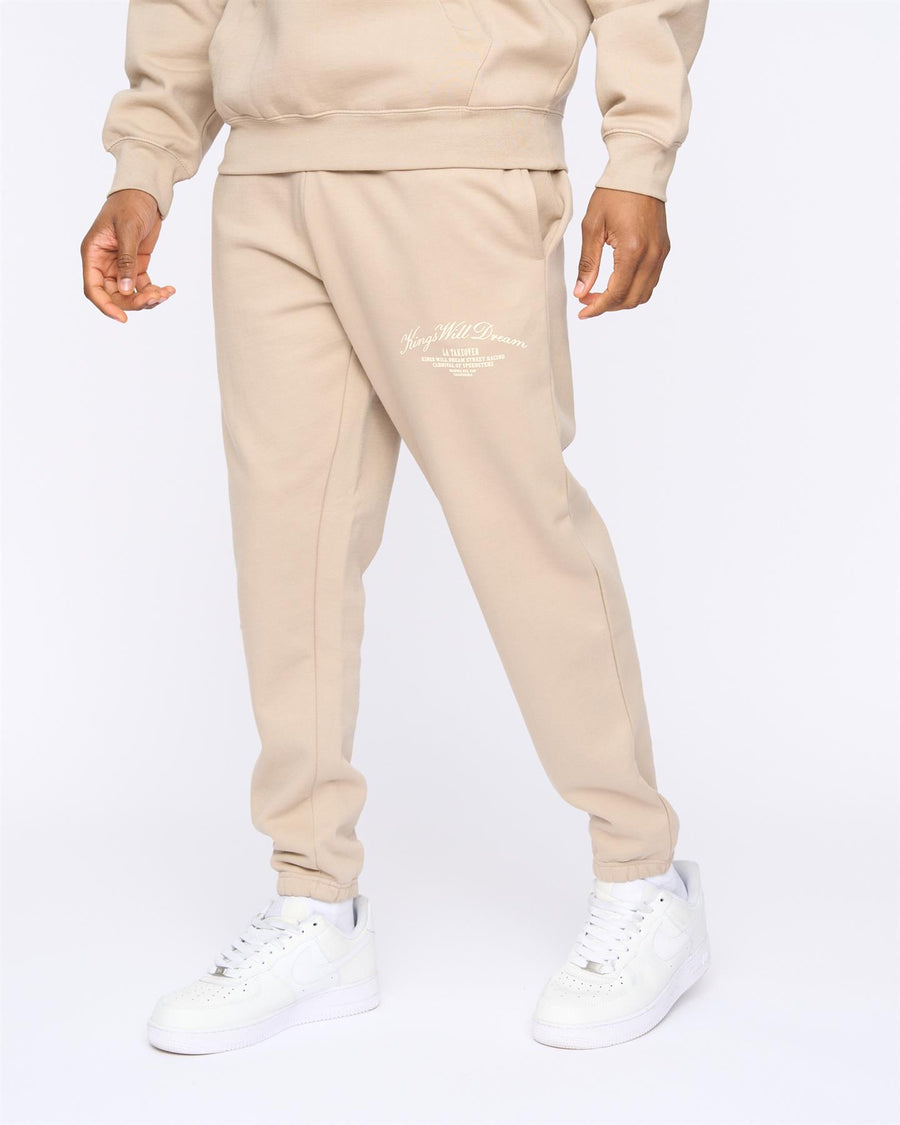 Mens Arch Joggers Stone