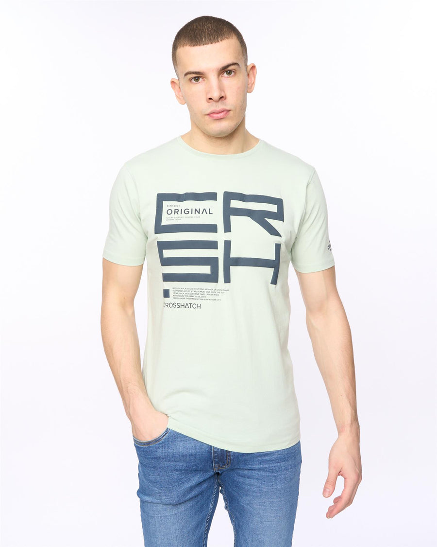 Mens Squarebox T-Shirt Mint