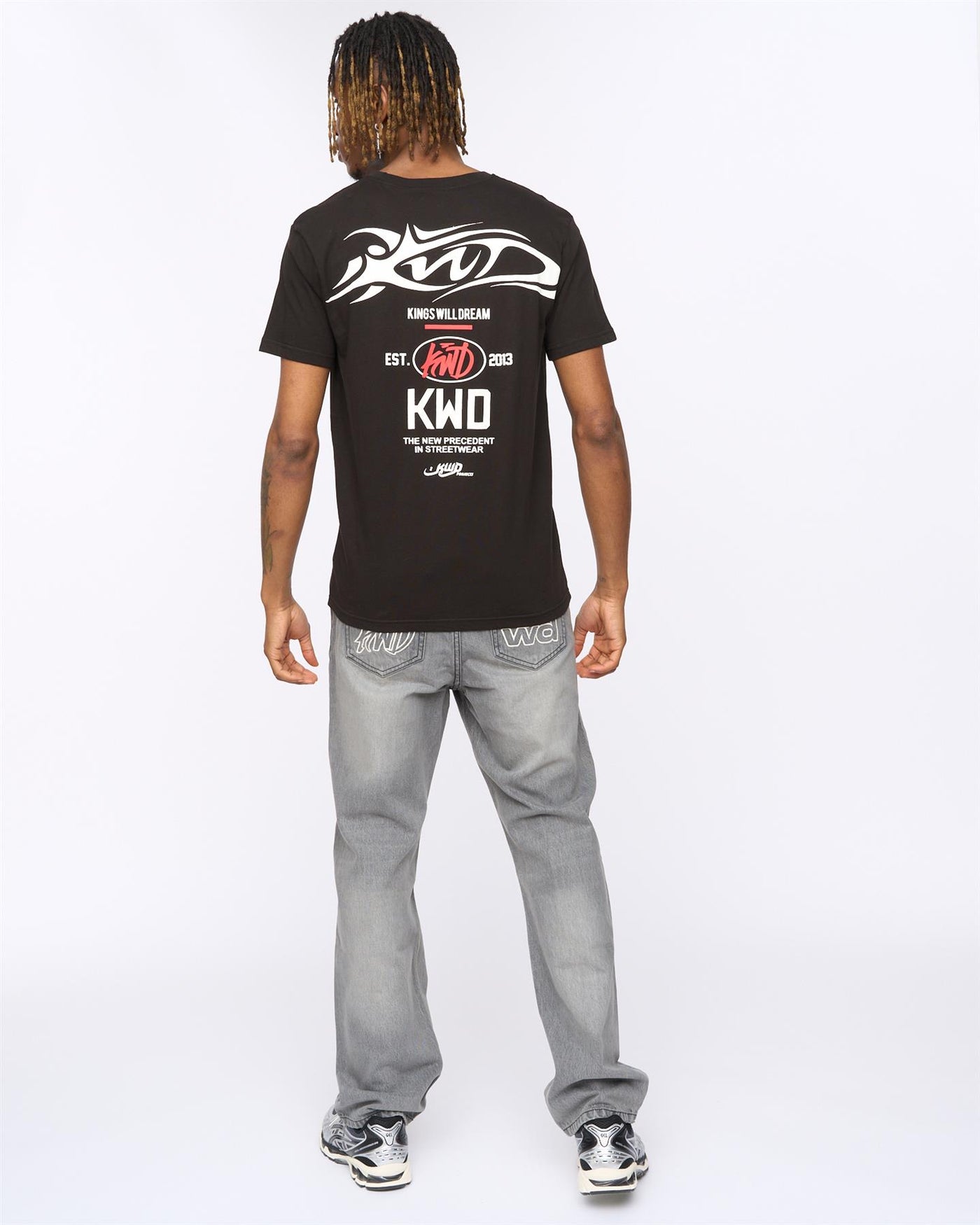 Mens Tattooed T-Shirt Black