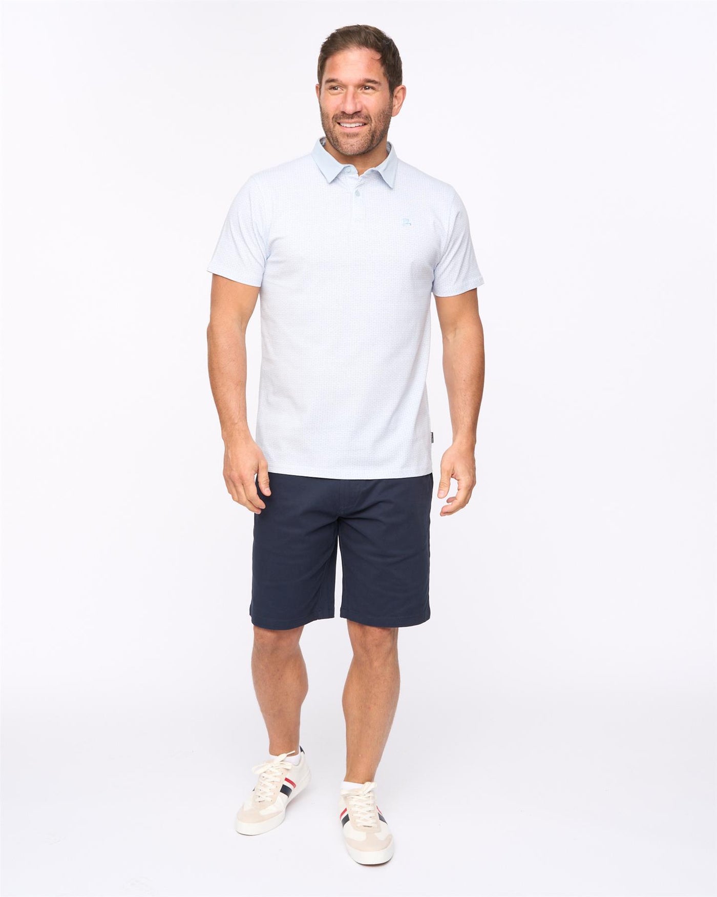 Mens Clarksten Chino Shorts Navy