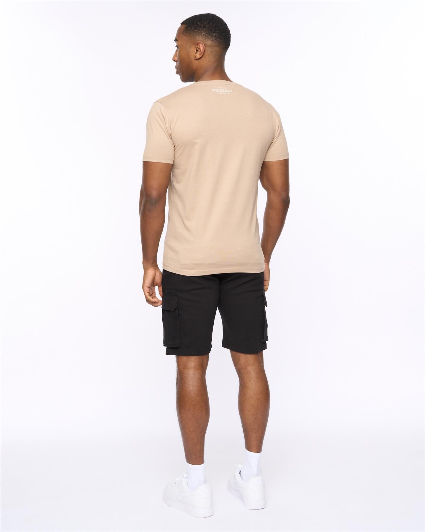 Mens Wilsby T-Shirt Stone