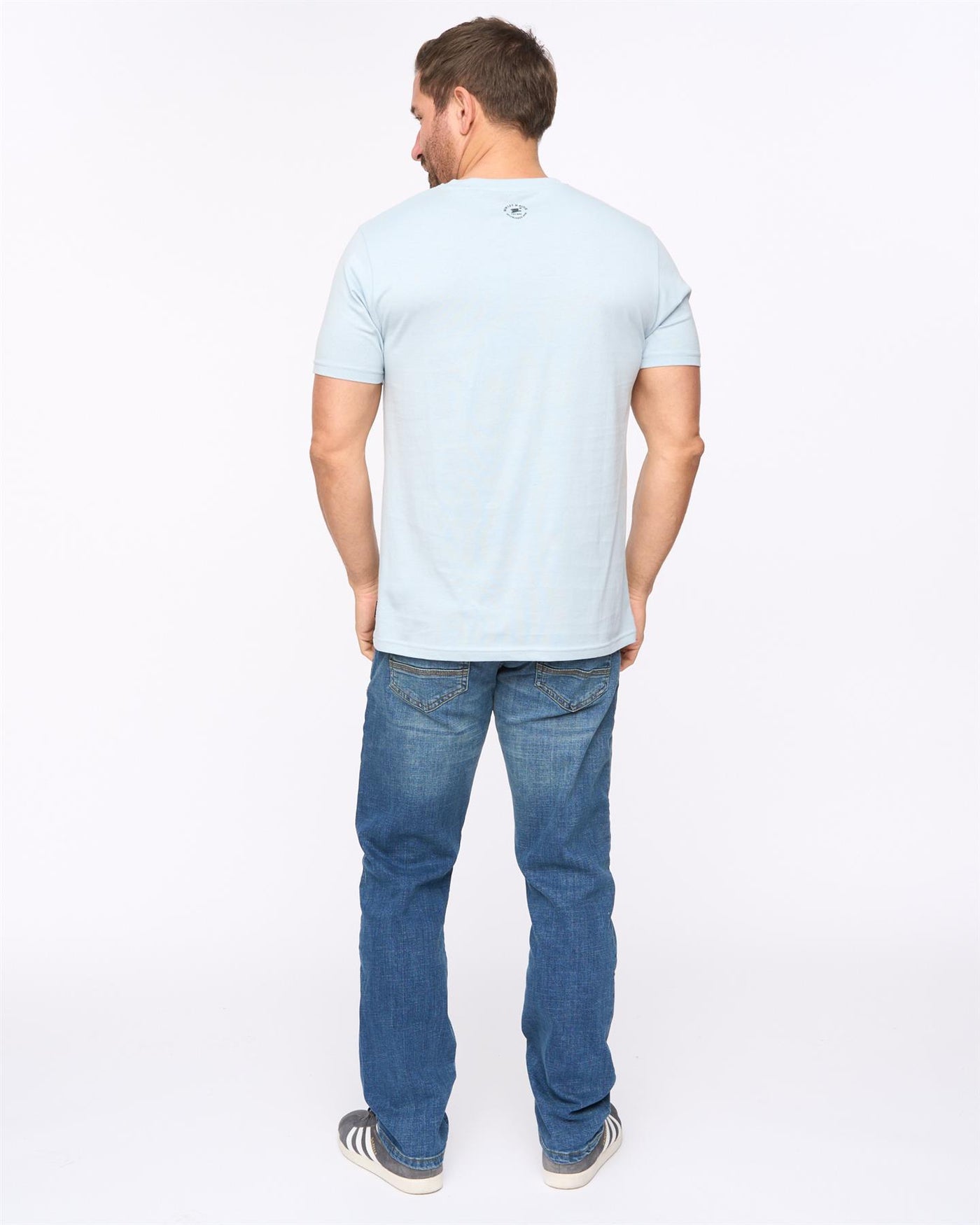 Mens Arkley T-Shirt Light Blue