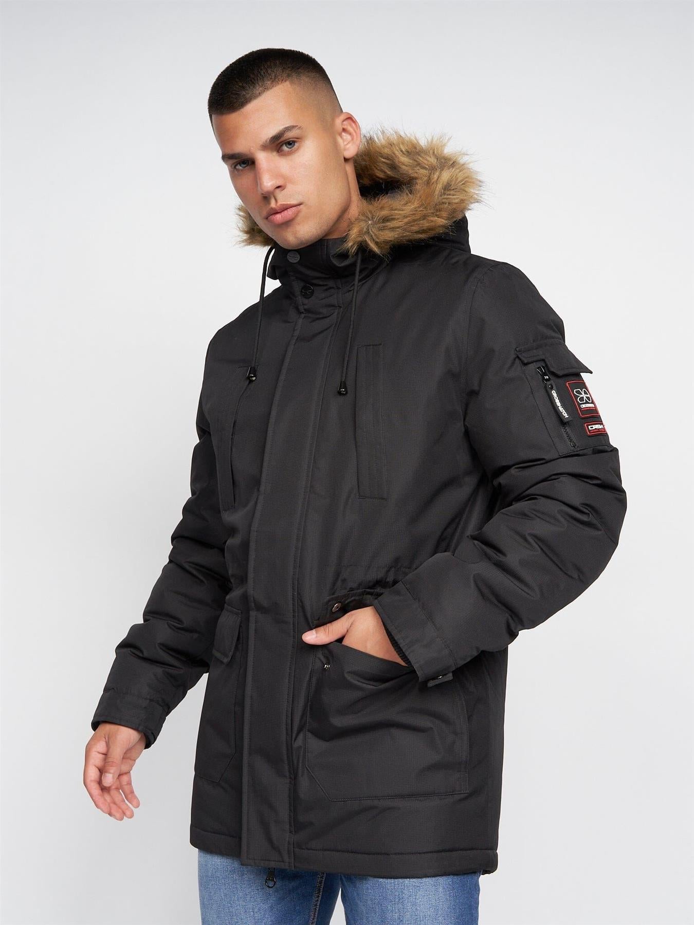 Mens Parkmoore Parka Black