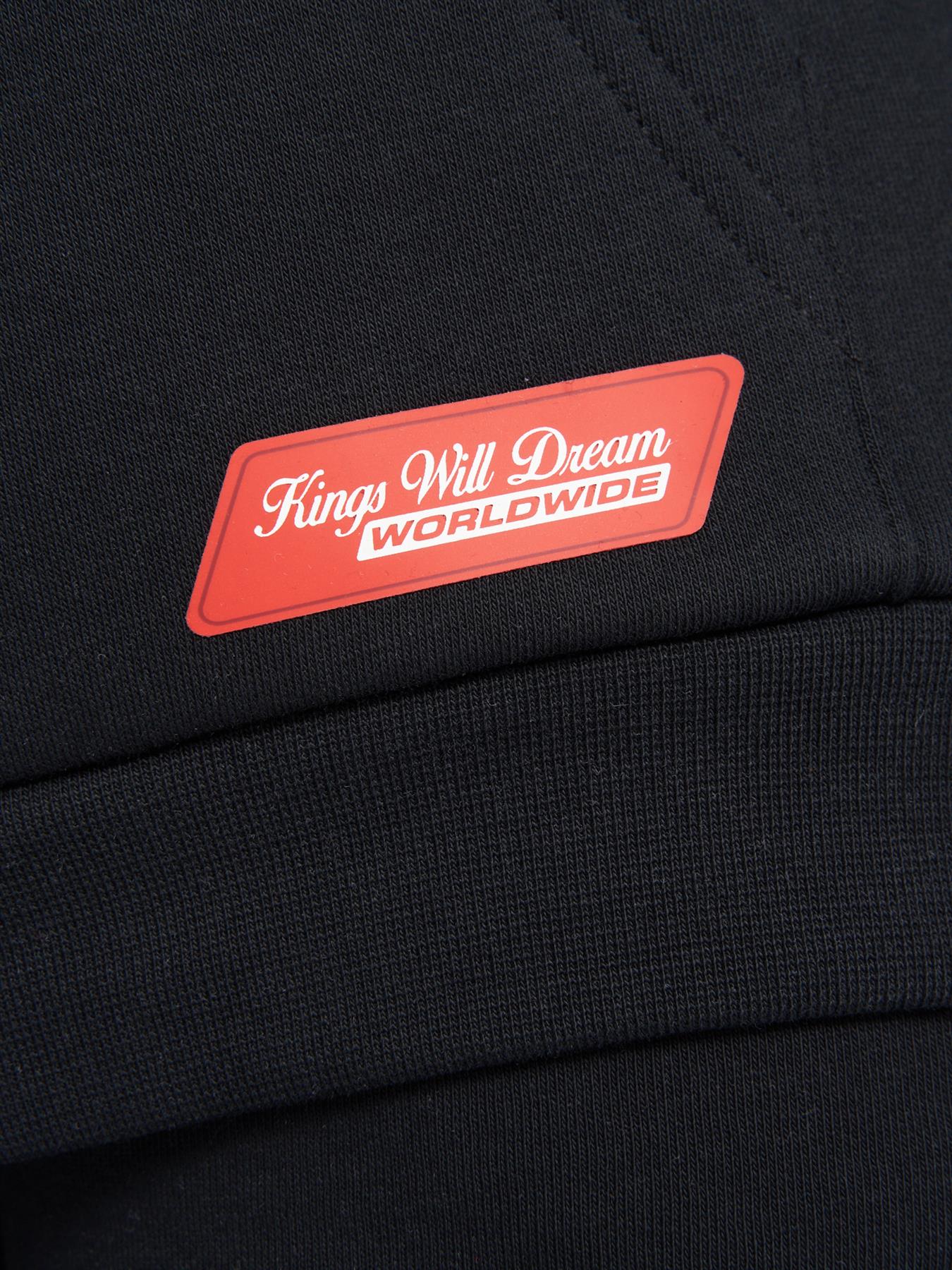 Fracture Hood Jet Black / Grey Reflective