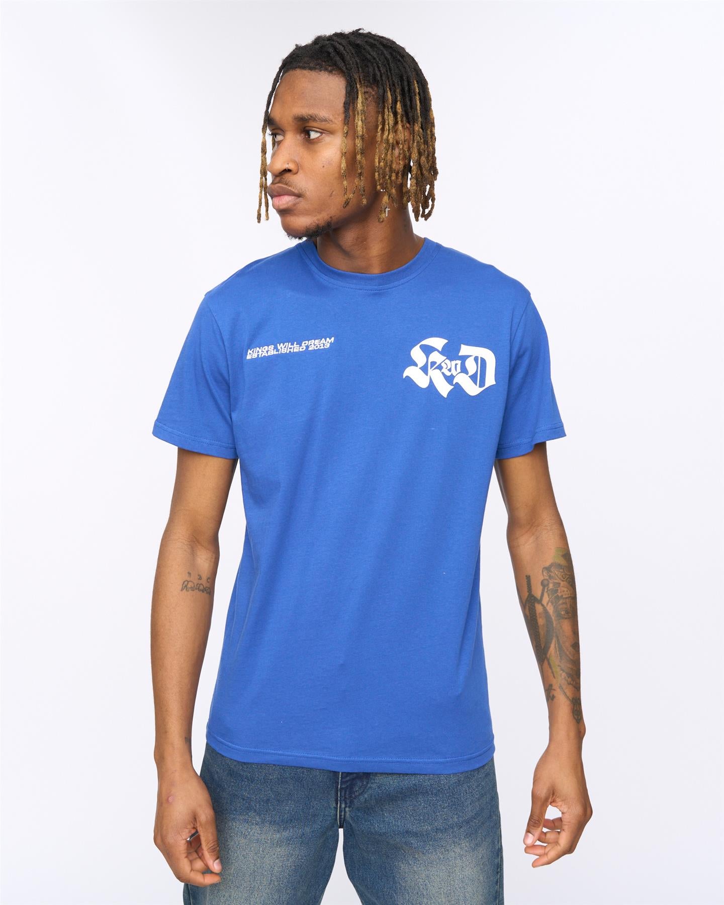 Mens Cartellio T-Shirt Blue