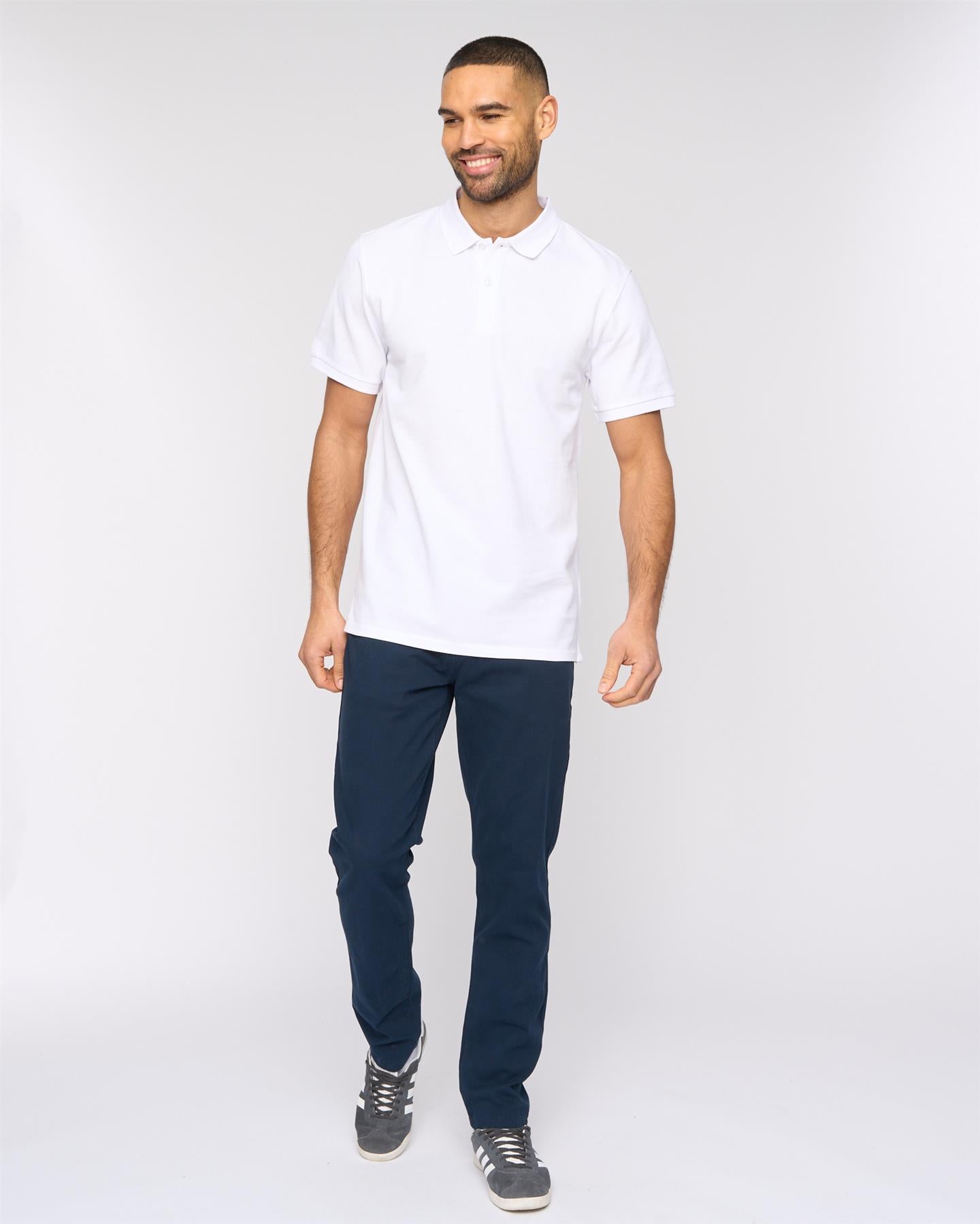 Mens Morwell Polo White