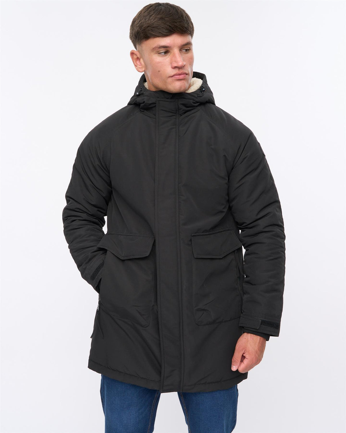 Mens Copfords Parka Black