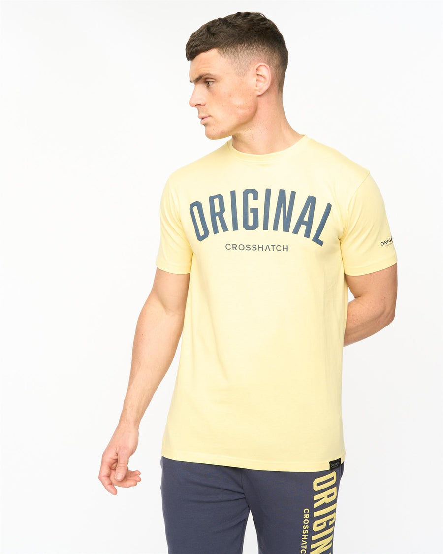 Mens Kensby T-Shirt Yellow