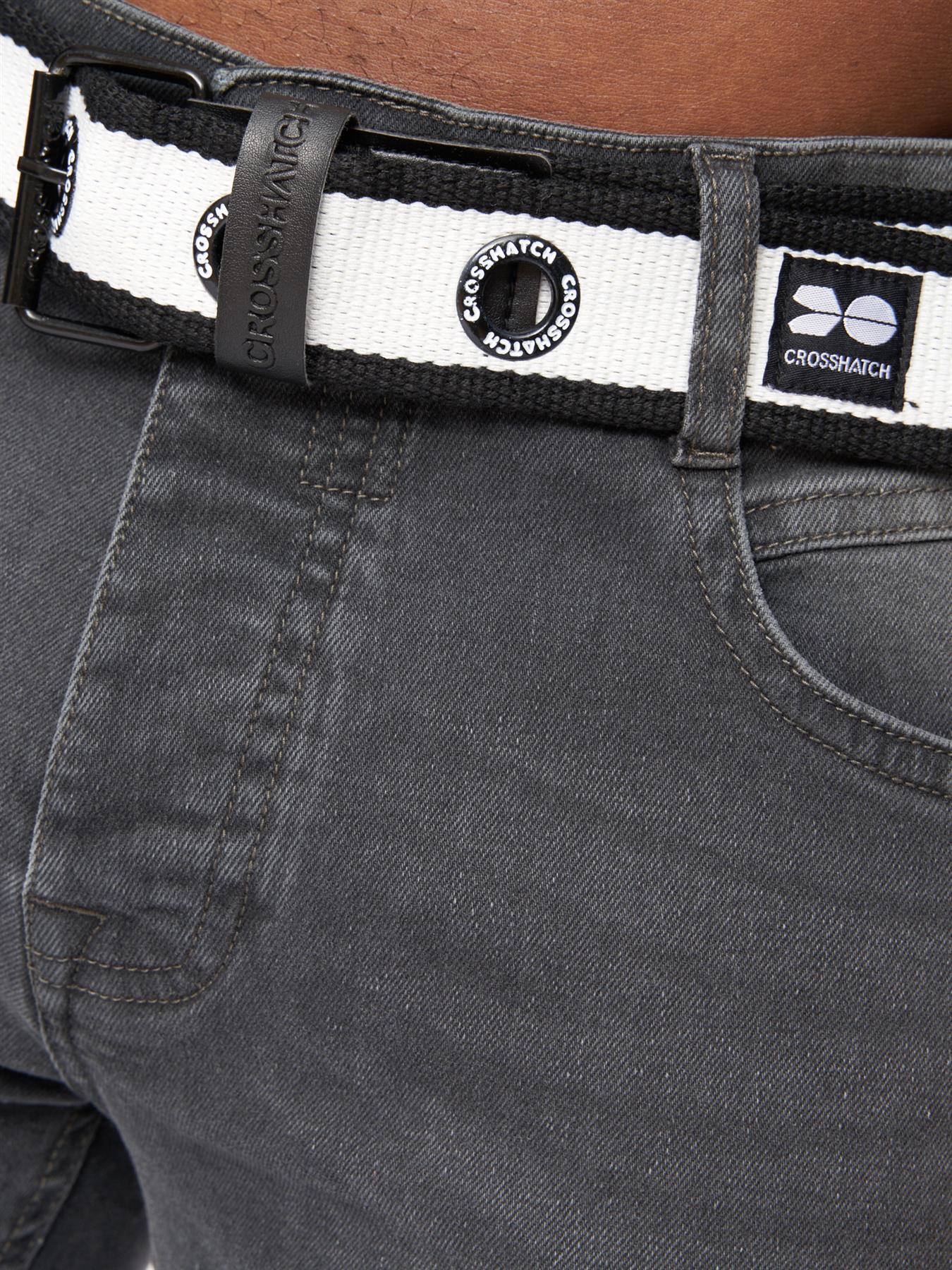 Barbeck Slim Fit Denim Jeans Grey Wash