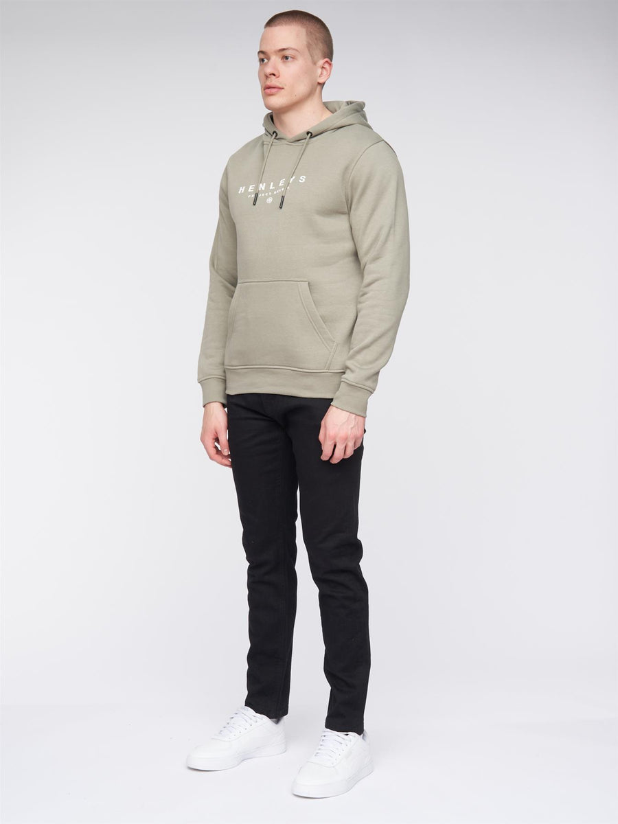 Mens Ninesix Hoodie Dusty Olive