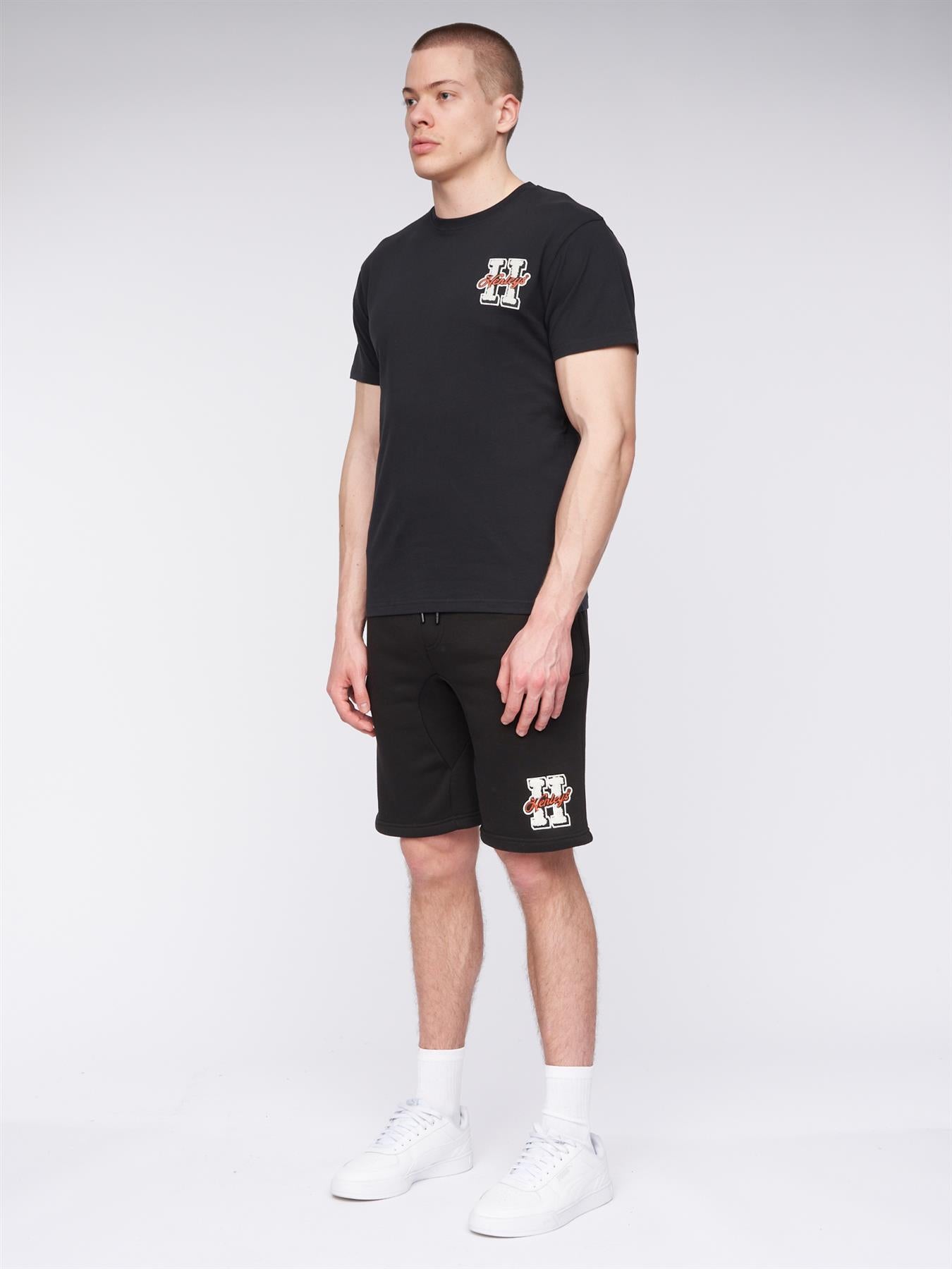 Mens Aitchen T-Shirt Black
