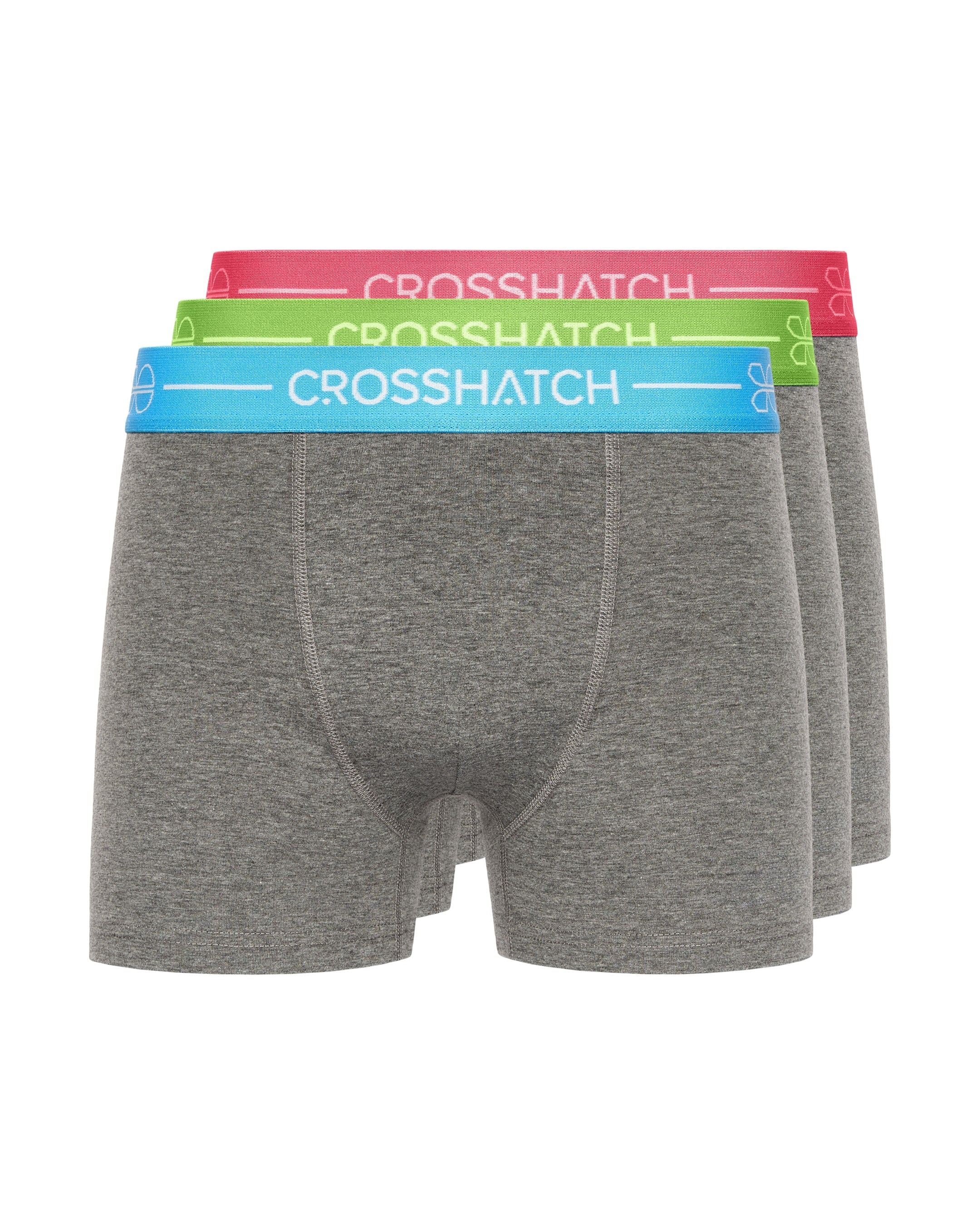 Astral Bright Boxers 3pk Charcoal Marl