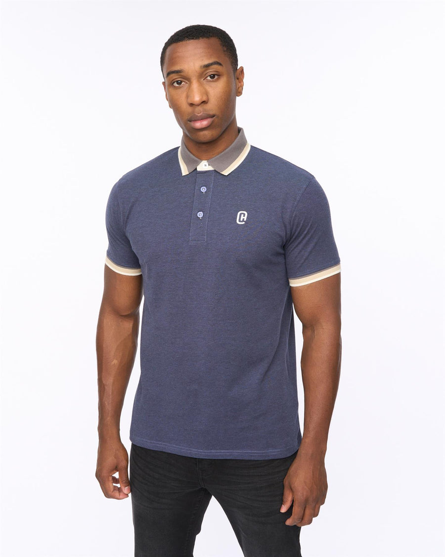 Mens Chimlacks Polo Denim Blue