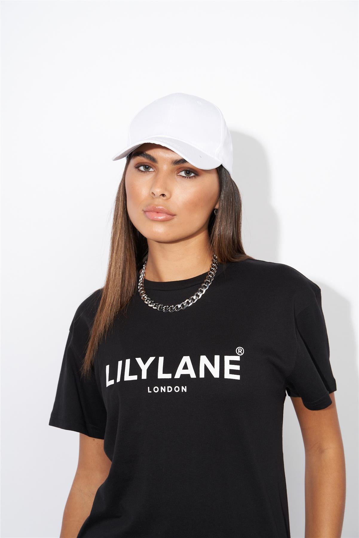 Ladies Lily Lane Eliana T-Shirt Black