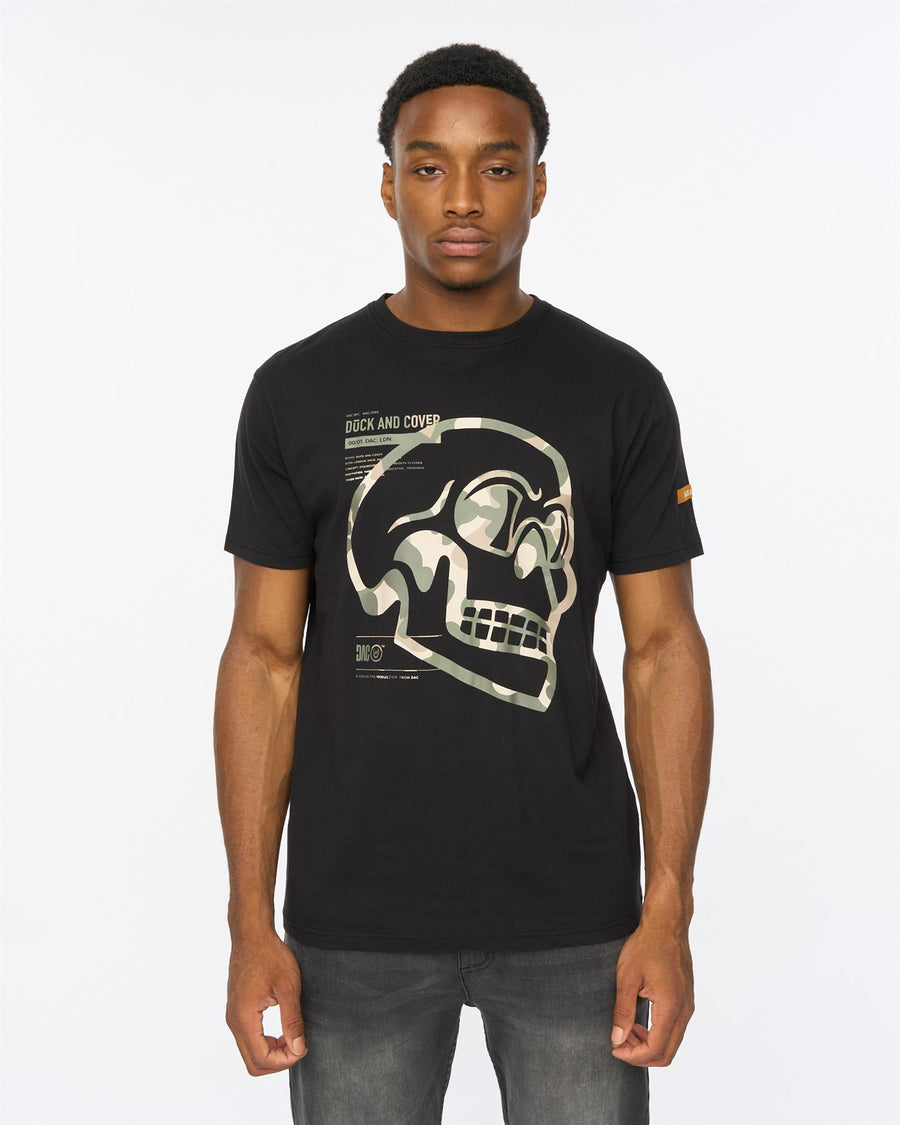 Mens Skullmatic T-Shirt Black