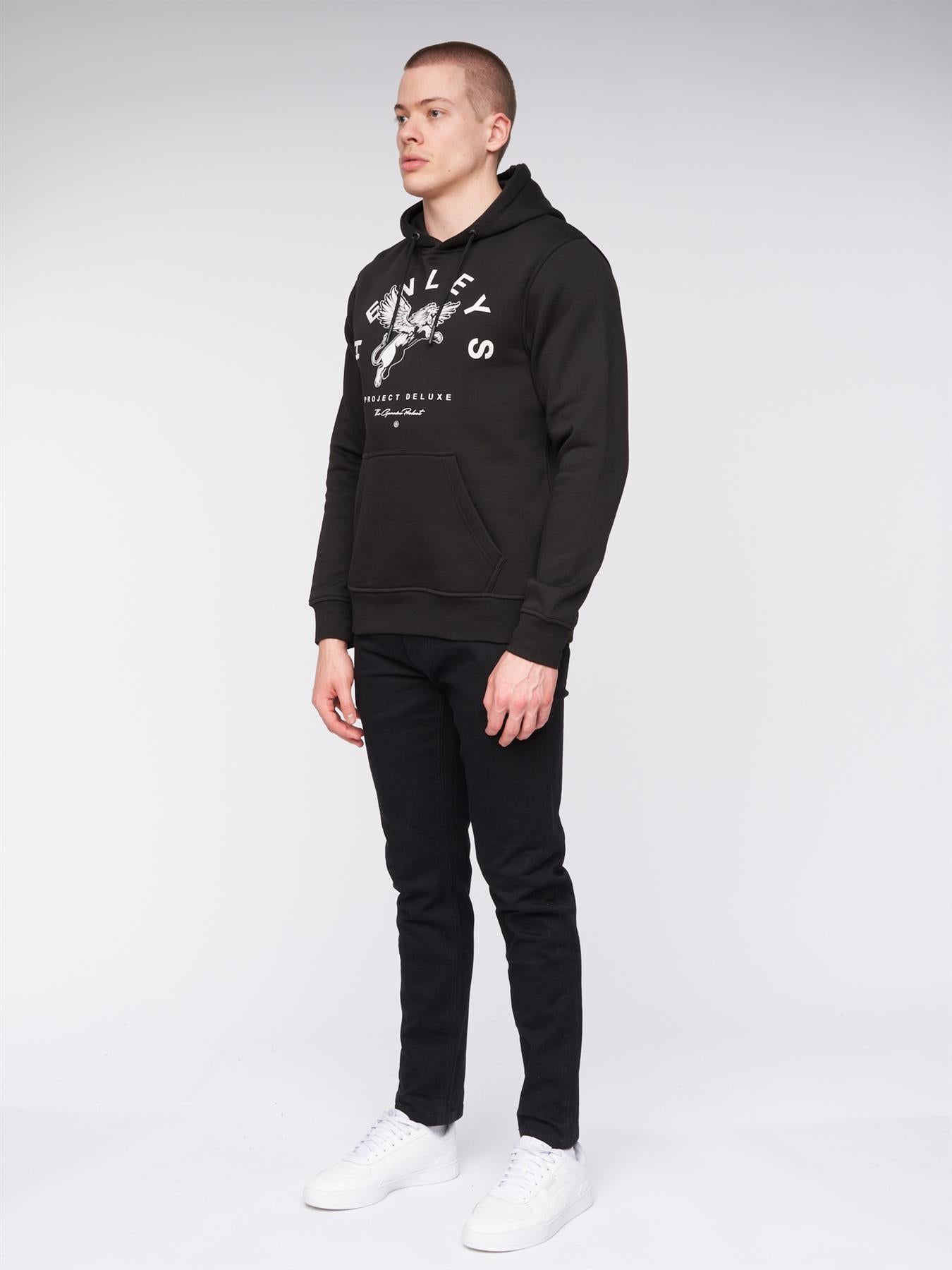 Mens Colhen Hoodie Black