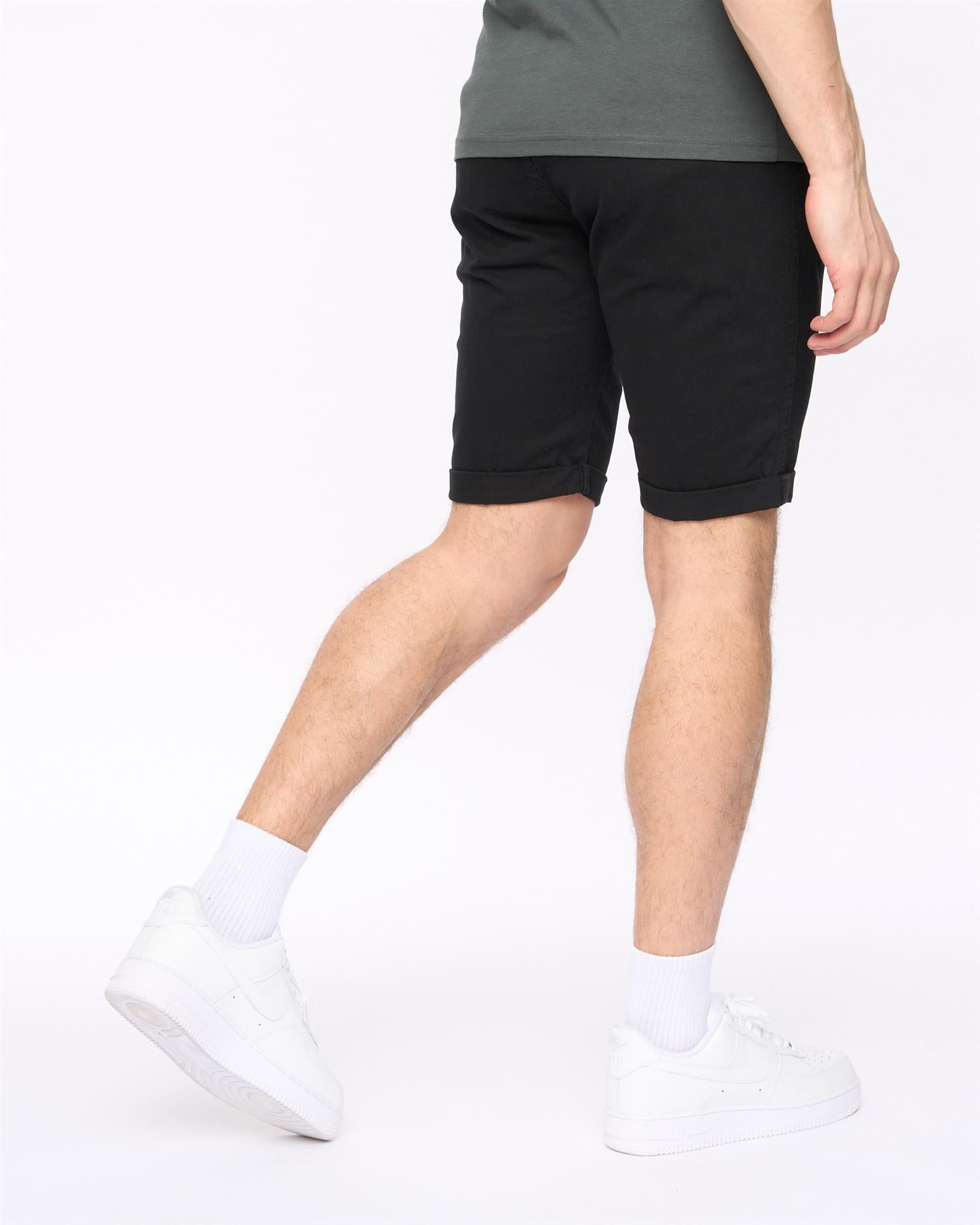 Sinwood Chino Shorts Black